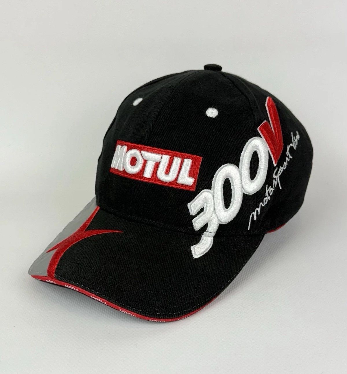 Vintage Motul 300V Motorsport Line Baseball Hat Cap Black Top Racing Size ONE SIZE - 1 Thumbnail