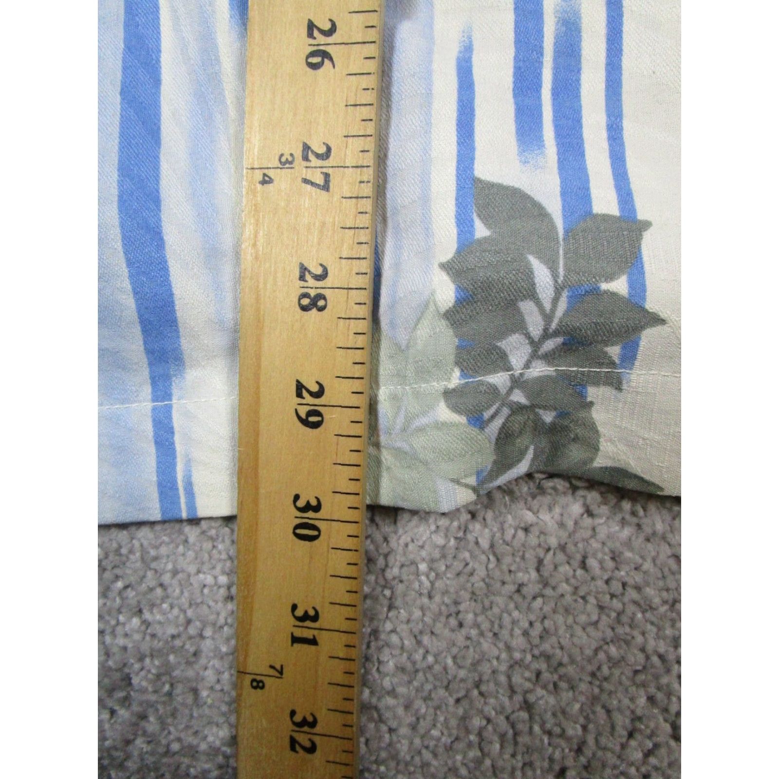 Tommy Bahama VINTAGE Tommy Bahama Shirt Mens Large Blue Beige Silk Button Up Size US L / EU 52-54 / 3 - 8 Thumbnail