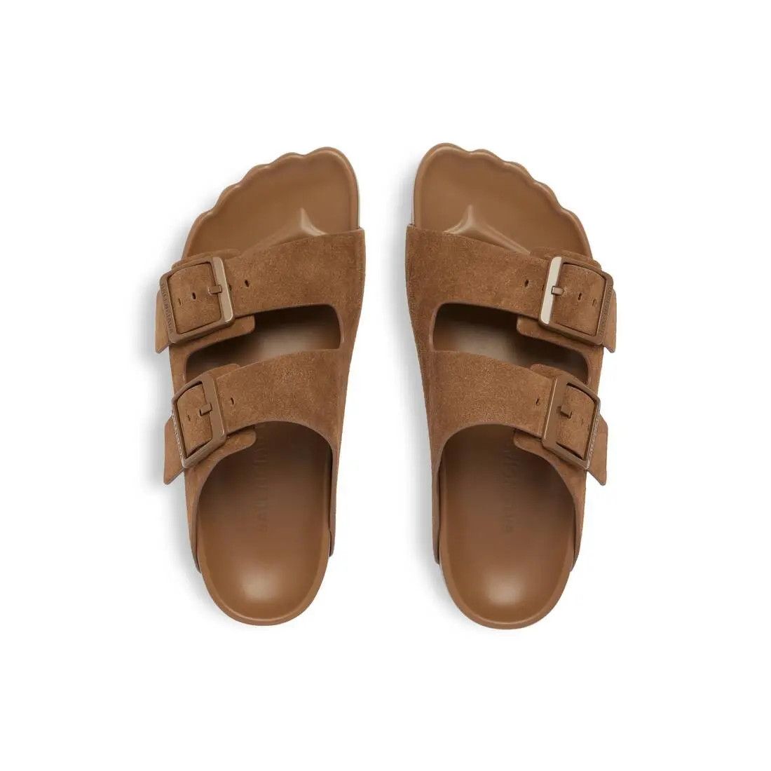 Balenciaga o1in1g1025 Sunday Sandals in Brown Size US 10 / IT 40 - 6 Thumbnail
