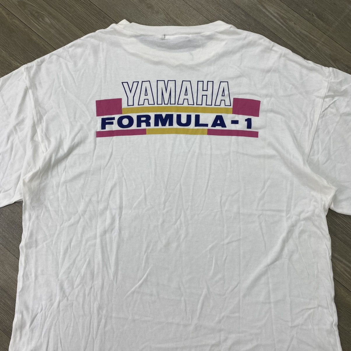 Yamaha 1990s Vintage Yamaha Racing Team Sport Tshirt Size US M / EU 48-50 / 2 - 2 Thumbnail