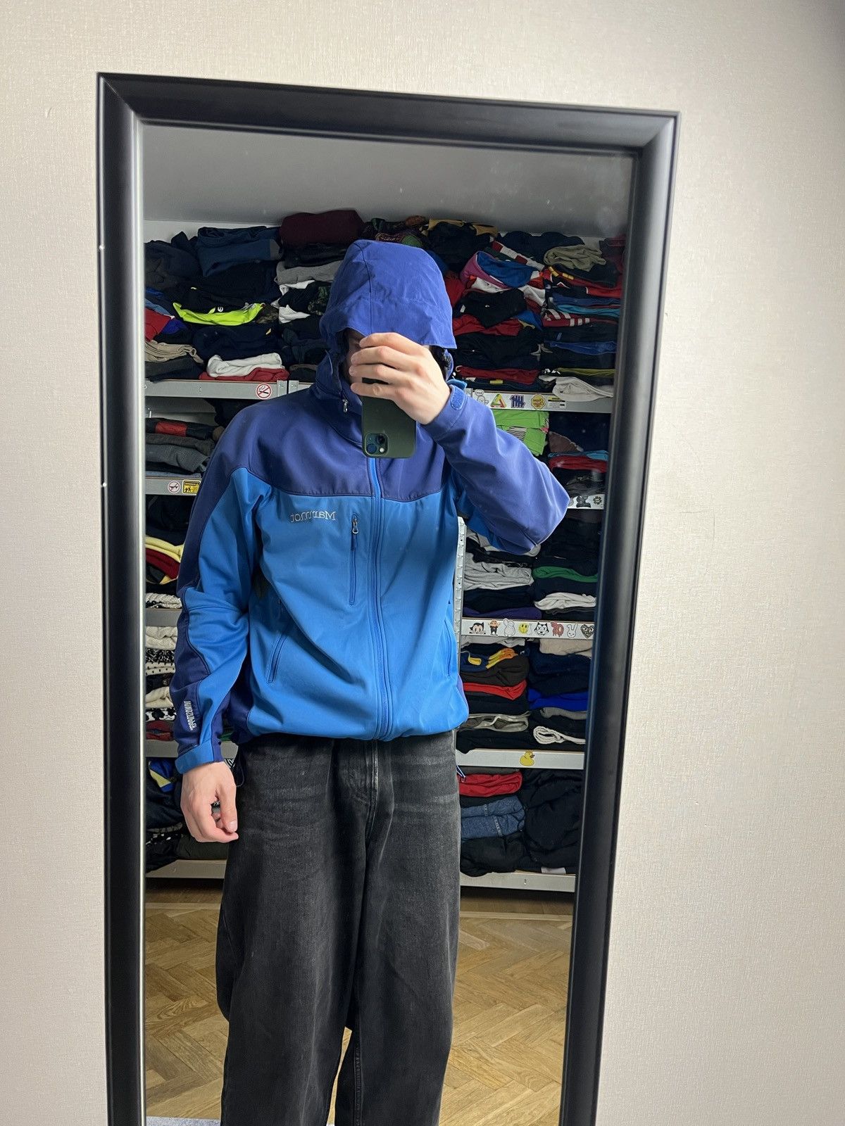 Marmot × Vintage Marmot Super Hero Softshell Windstopper Jacket Gorpcore Rare Size US L / EU 52-54 / 3 - 4 Thumbnail