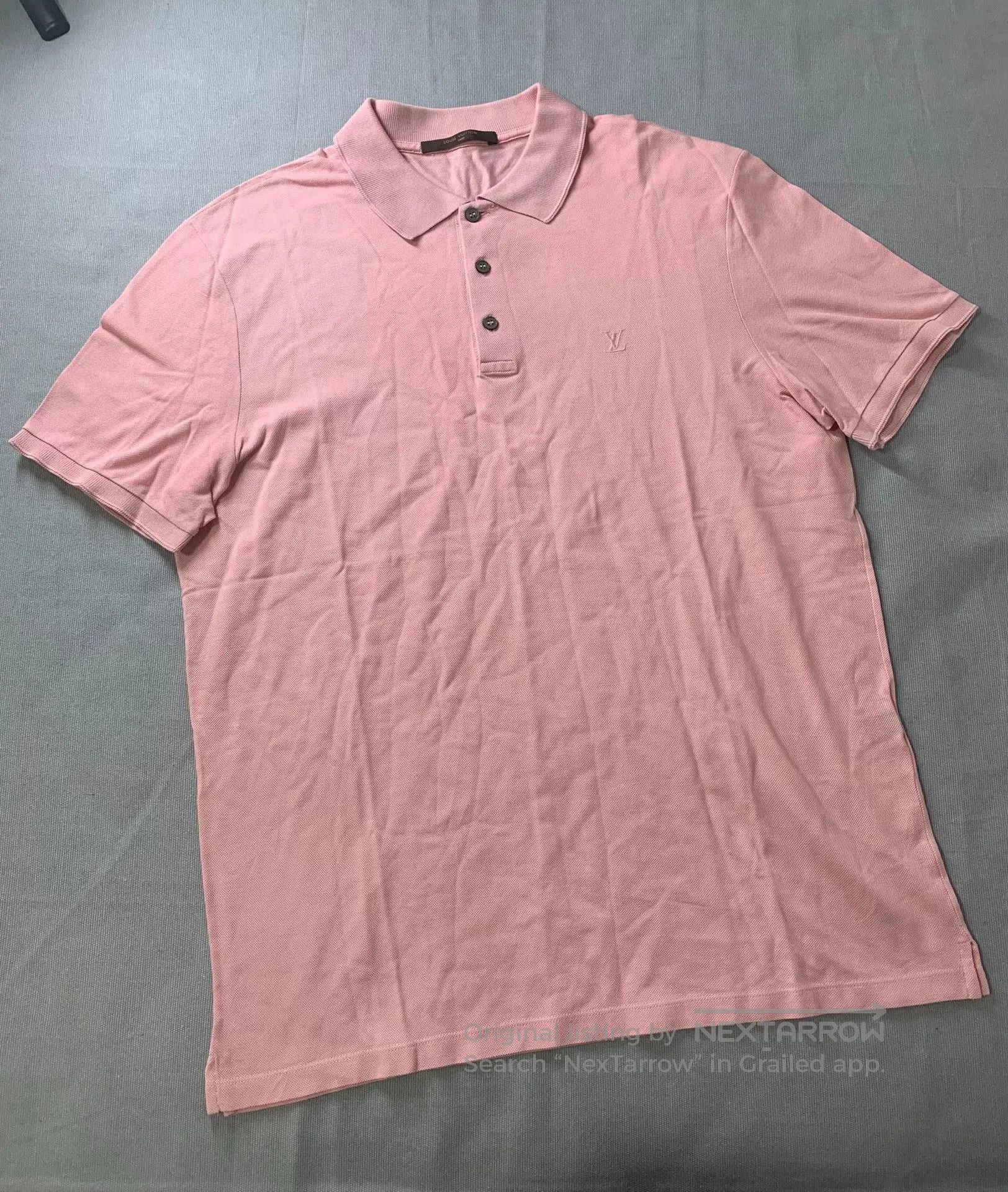 Louis Vuitton Louis Vuitton Embroidered Polo Shirt. Size US XL / EU 56 / 4 - 1 Thumbnail
