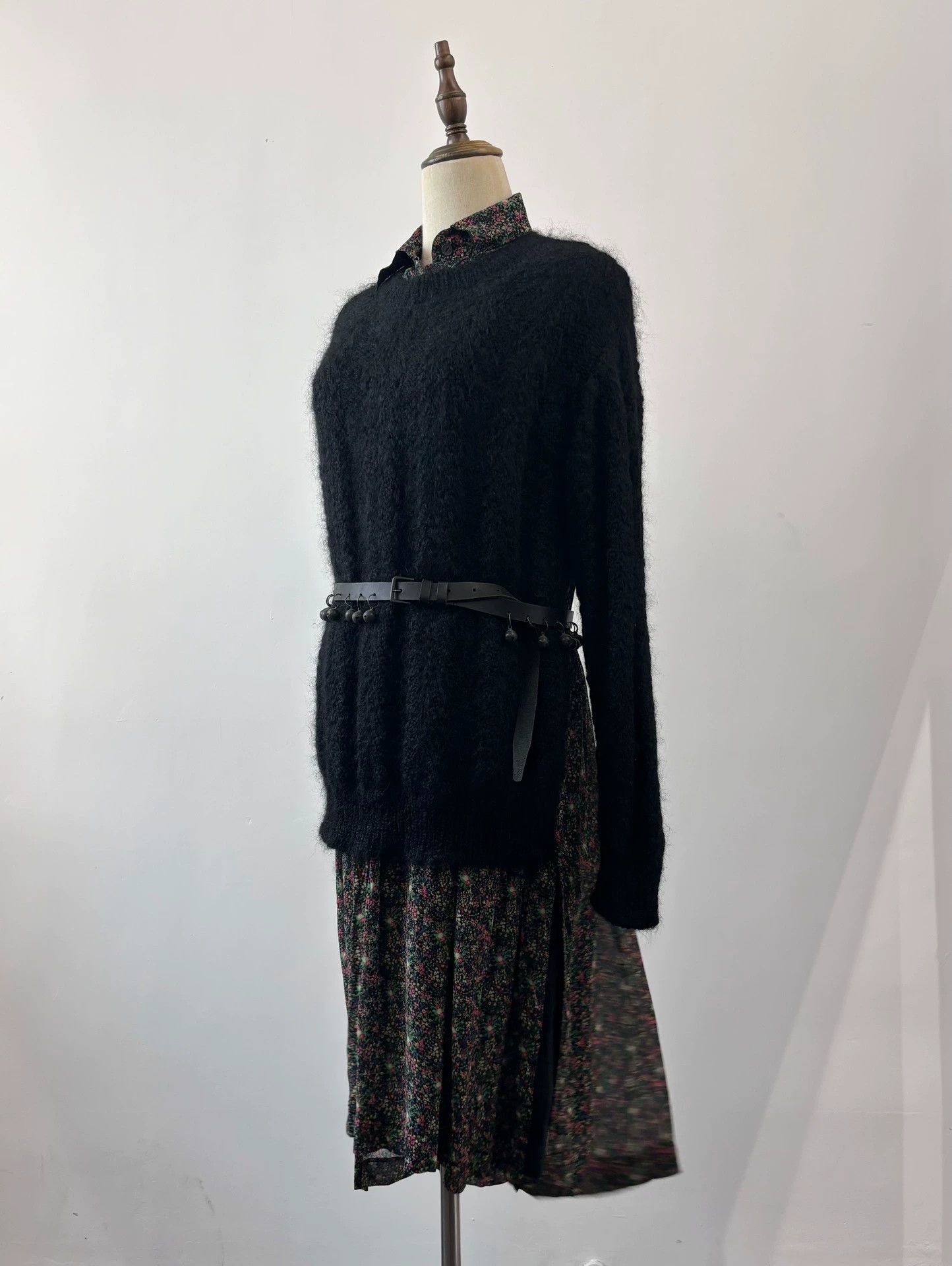 Junya Watanabe Junya Watanabe 2019 A/W 90s Floral Knit Dress Size S / US 4 / IT 40 - 4 Thumbnail