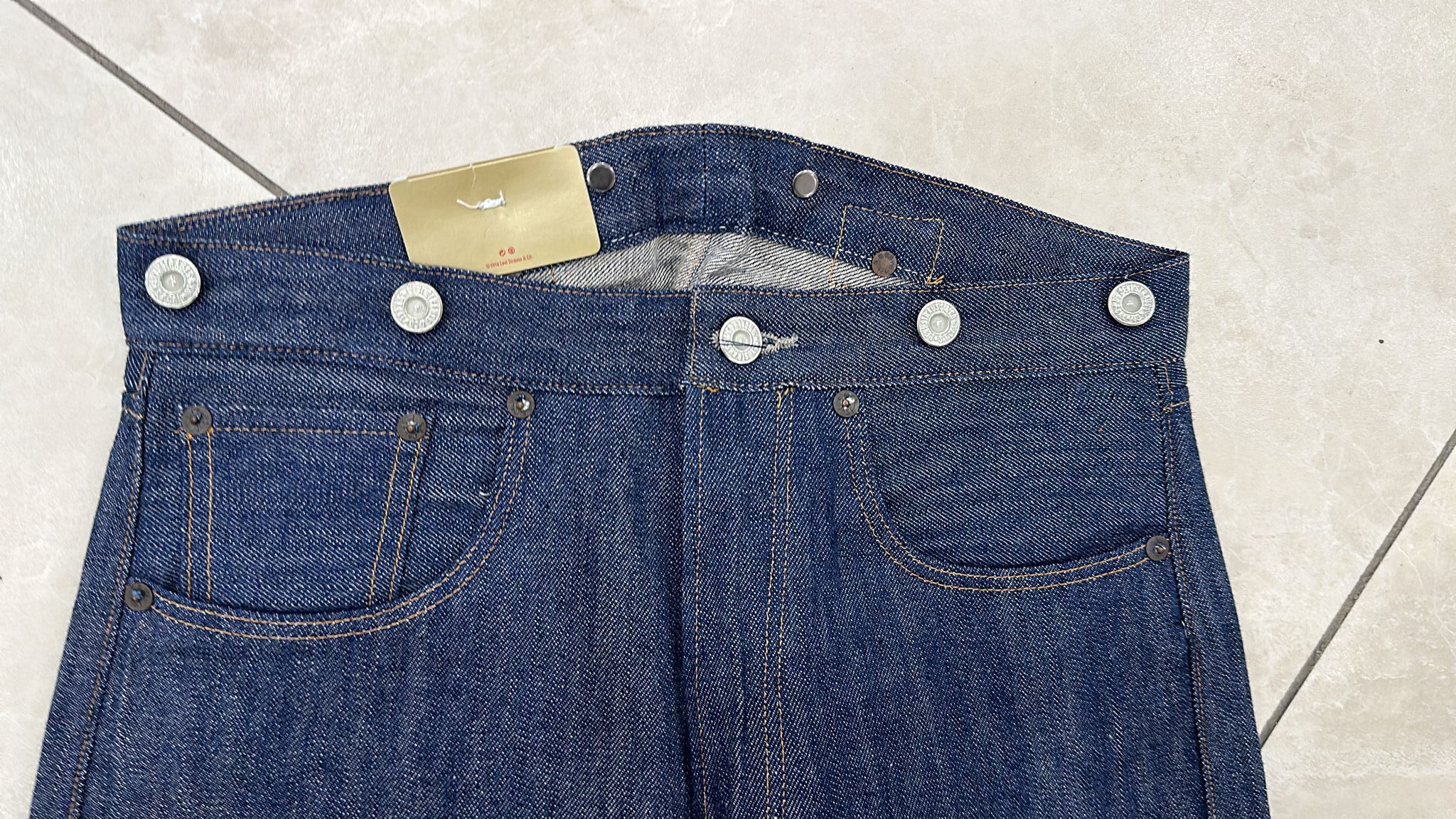 Levi's Vintage Clothing LVC Levi's Vintage Clothing 1890 501XX BigE Selvedge Jeans Size US 29 - 6 Thumbnail