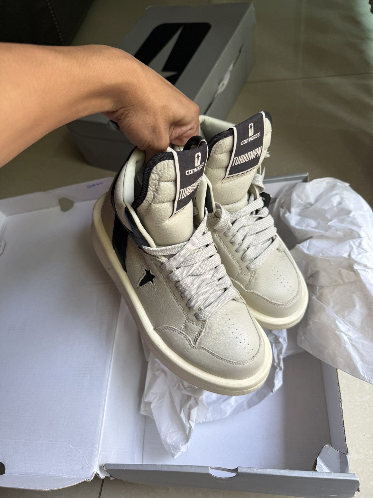 Converse × Rick Owens Drkshdw Rick owens x converse UNDER Size US 5.5 / EU 38 - 11 Thumbnail