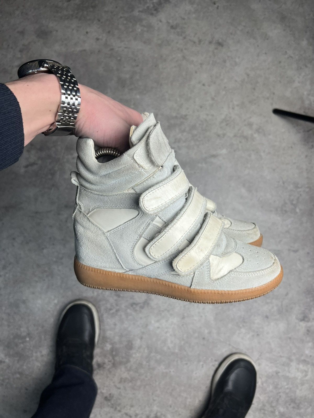 Vintage Isabel Marant Style Shoes Vintage Beckett High Platform Size US 6 / IT 36 - 6 Thumbnail