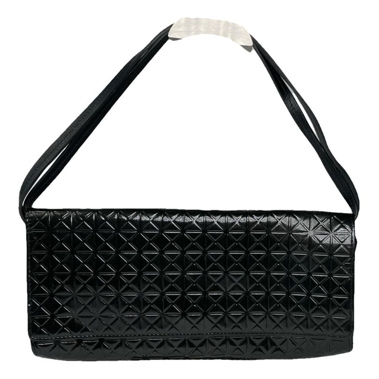 Other Pleats Please Black Vegan Leather Handbag Size ONE SIZE - 1 Thumbnail