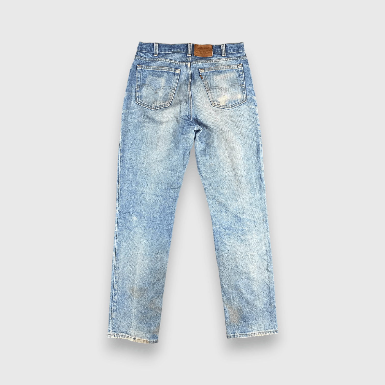 Levi's 90s Vintage Blue Wash Levis 516 Jeans-J2042 Size US 33 - 2 Thumbnail