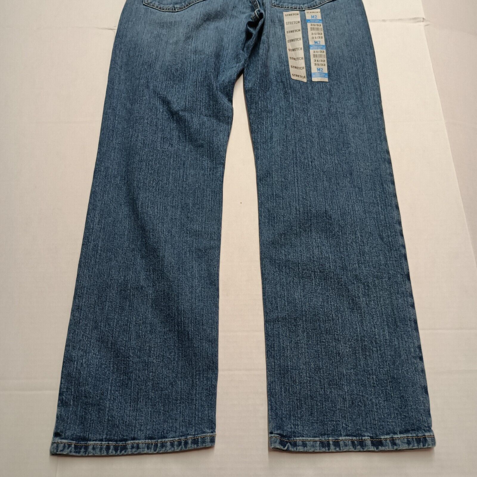 Ariat Ariat M2 Brandon Relaxed Boot Cut Jeans Men's 31x32 Blue Size US 31 - 7 Thumbnail