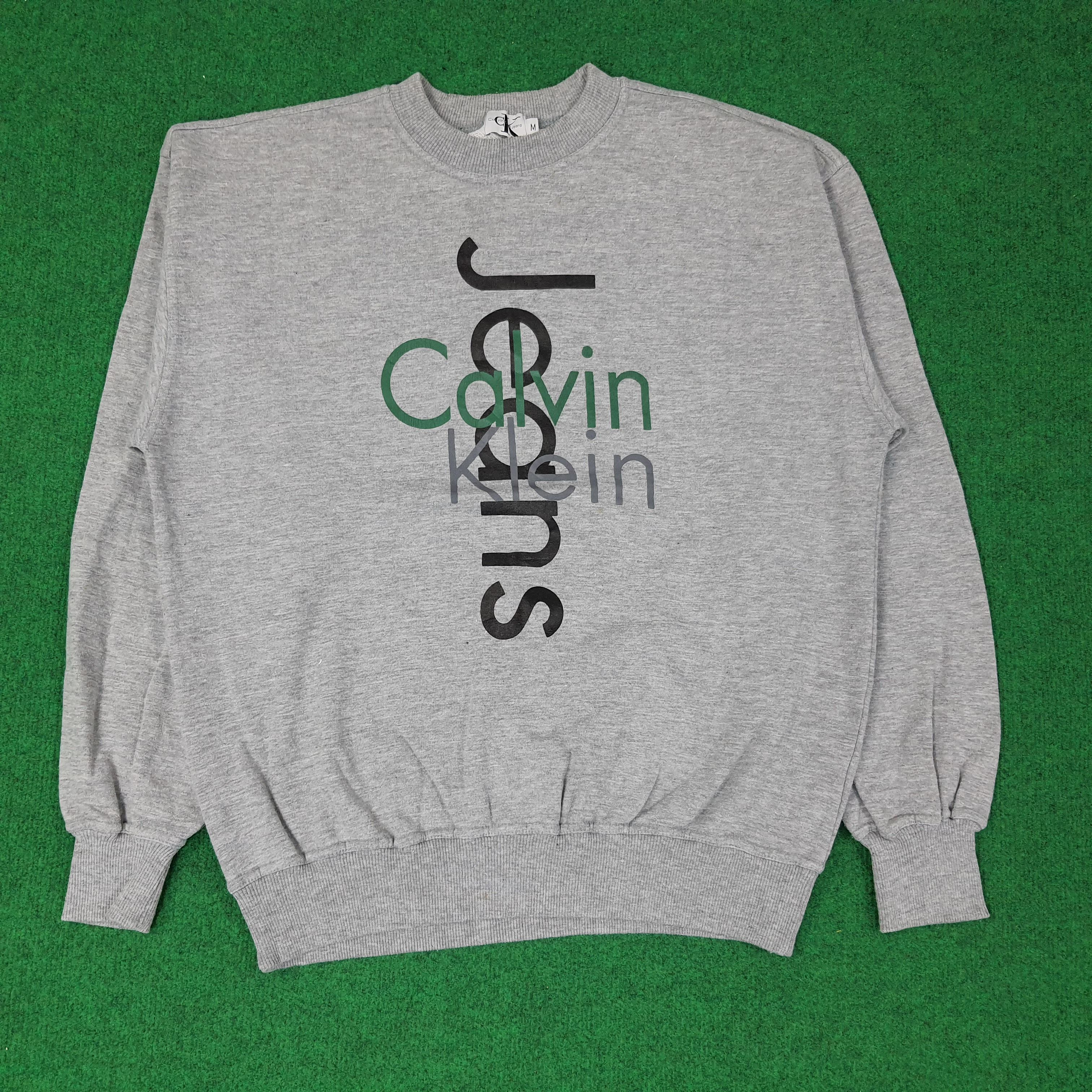 Calvin Klein Vintage Calvin Klein Jeans Sweatshirt C251N1 Size US M / EU 48-50 / 2 - 1 Thumbnail