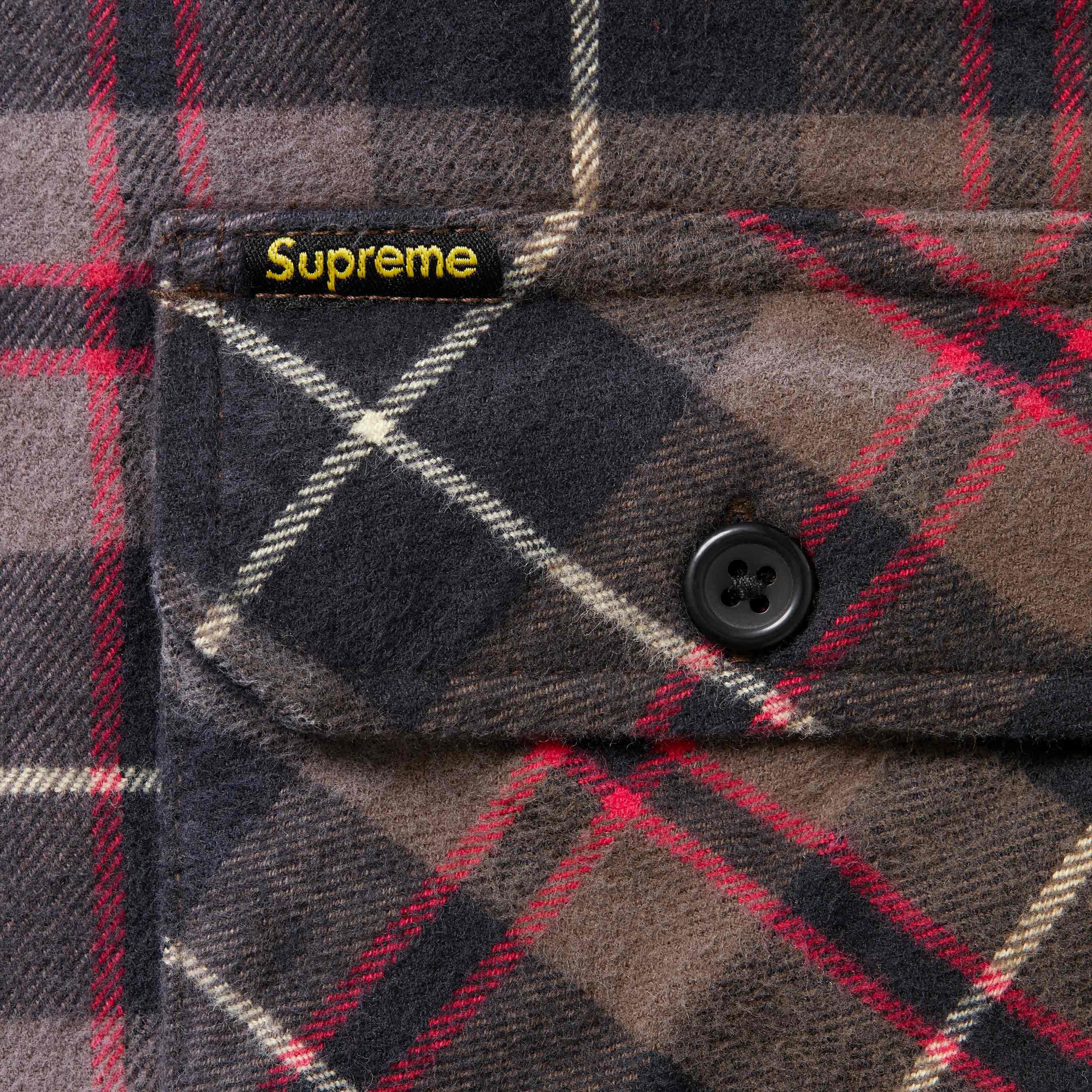 Supreme Supreme Quilted Plaid Shirt Size US S / EU 44-46 / 1 - 3 Thumbnail