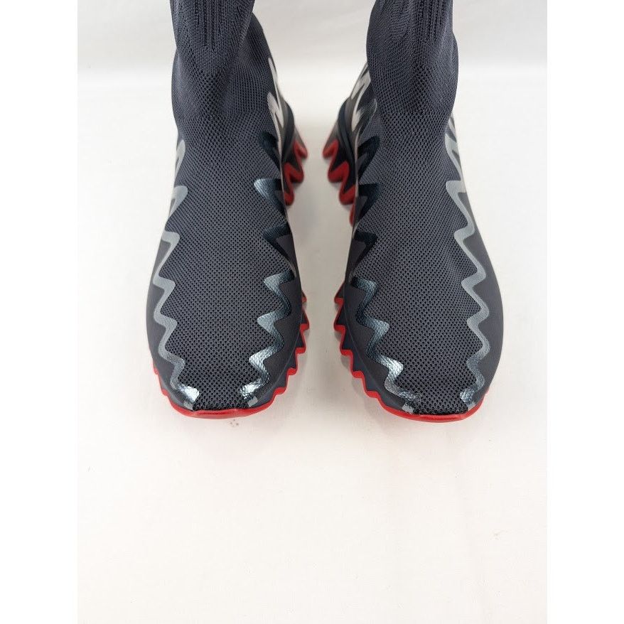 Christian Louboutin o1rshd1 Sharky Sock Pull-On Sneakers in Version Rock Size US 12 / EU 45 - 13 Thumbnail