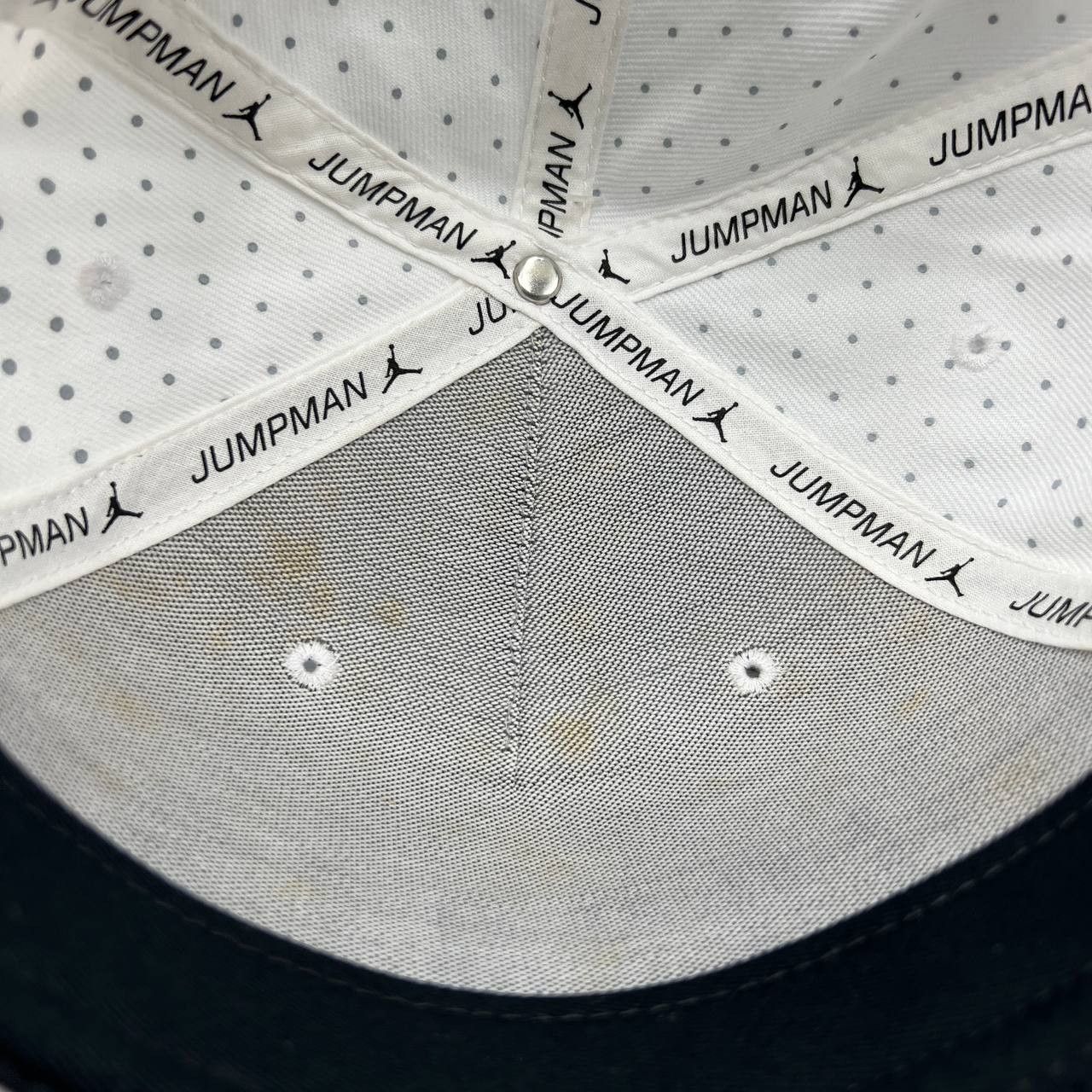 Jordan Brand Air Jordan Hat Men White Embroidered Jumpman Snap Back Cap Size ONE SIZE - 7 Thumbnail