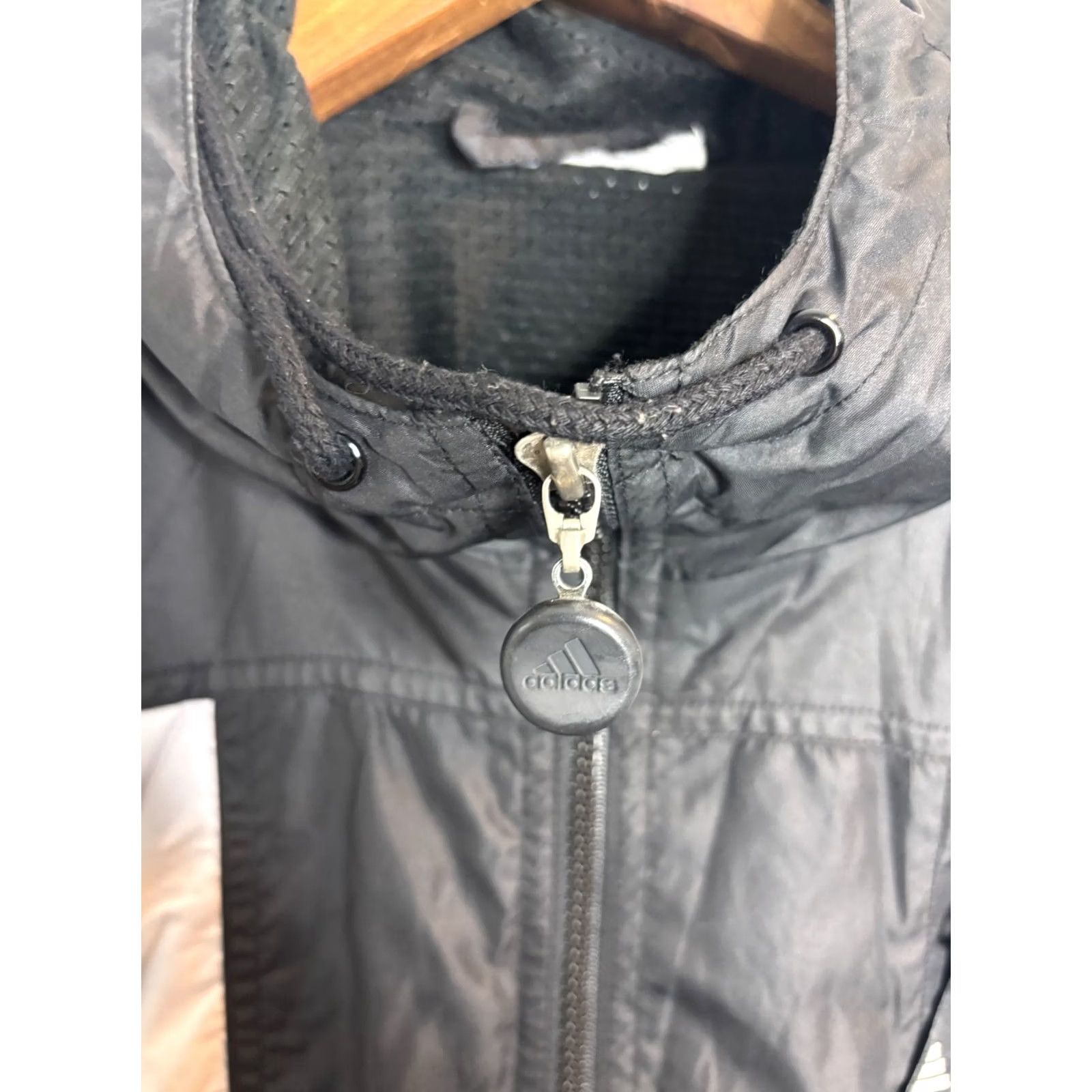 Adidas VINTAGE adidas Jacket Mens L Windbreaker Full Zip Size Size US L / EU 52-54 / 3 - 4 Thumbnail