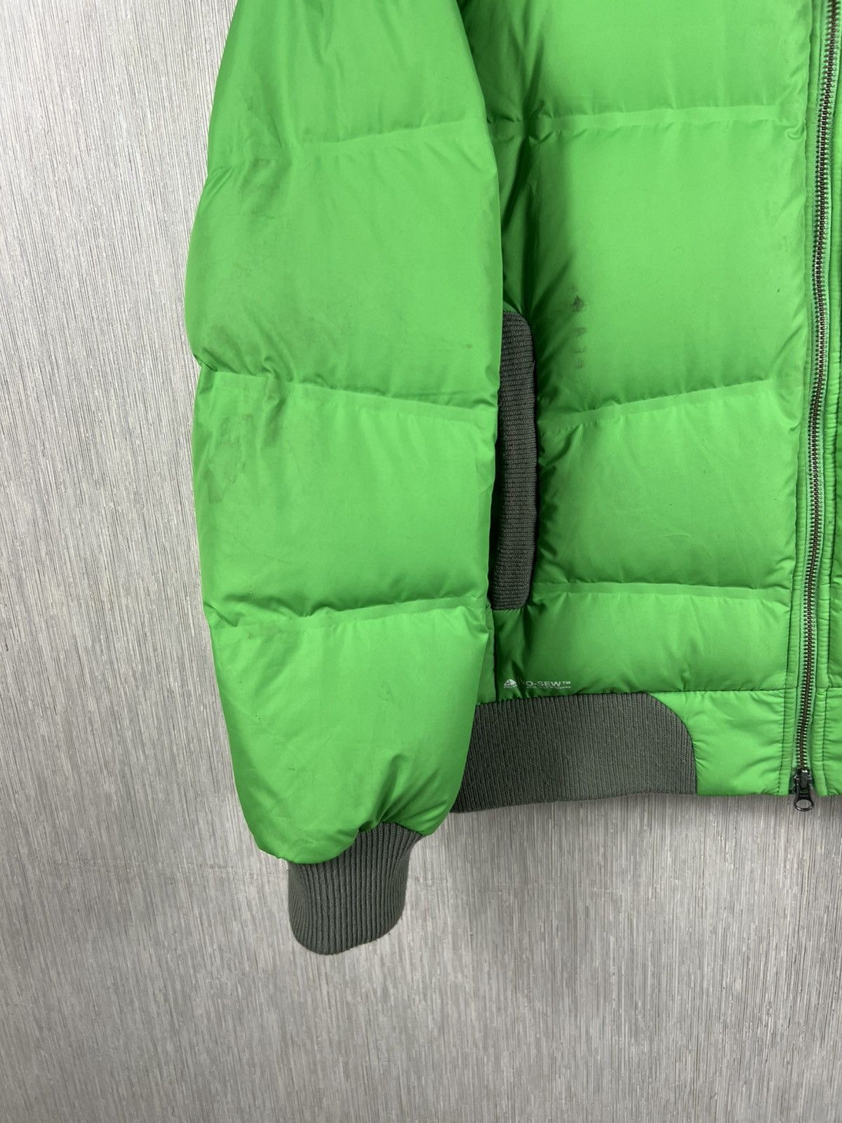 Nike ACG Vintage Nike ACG neon green y2k puffer goose down jacket Size US M / EU 48-50 / 2 - 5 Thumbnail