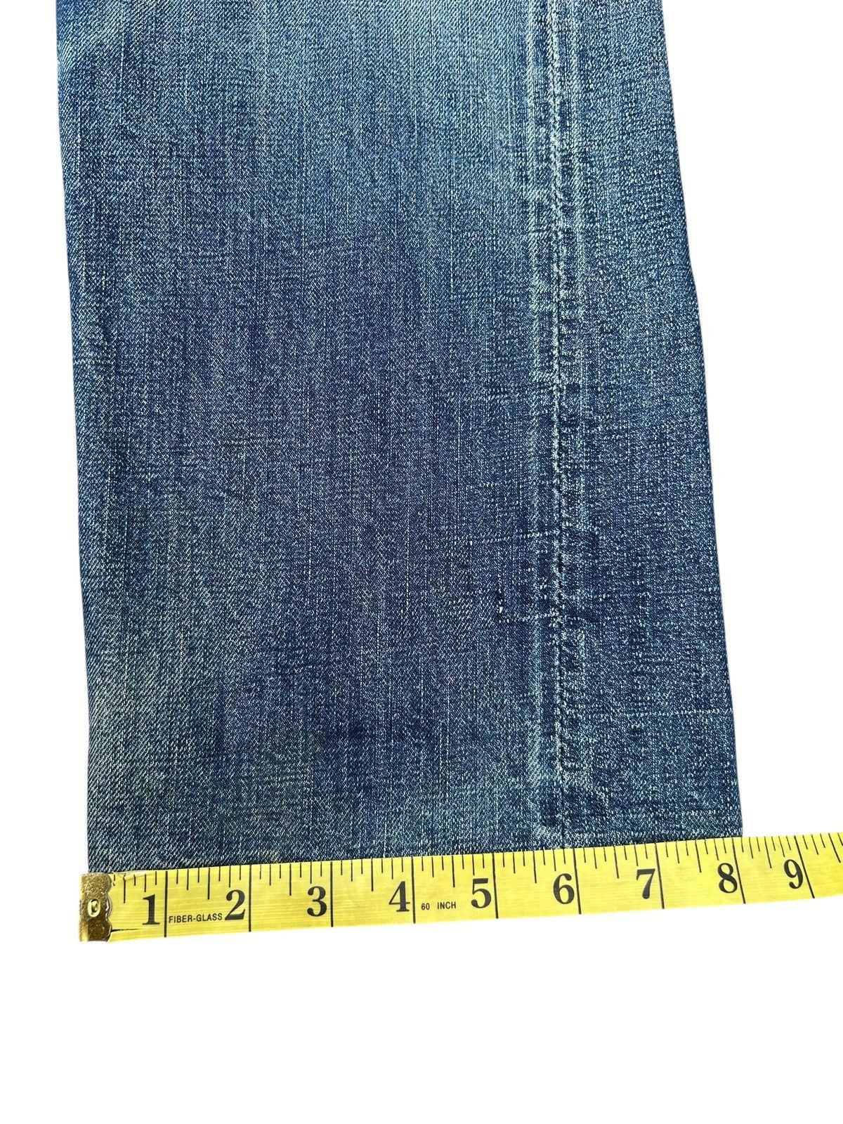 Kapital VINTAGE WAREHOUSE SELVEDGE DISTRESSED DENIM JEANS Size US 28 / EU 44 - 20 Thumbnail