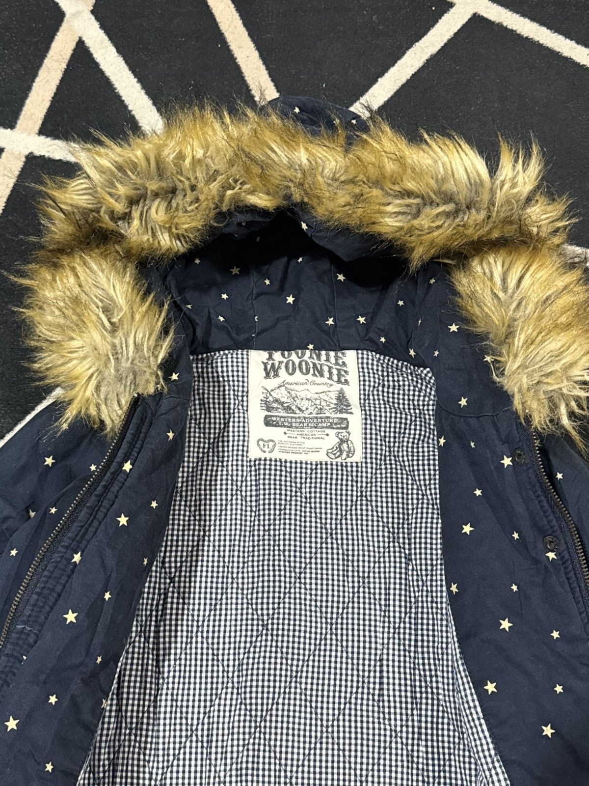 Japanese Brand Toonie Woonie Stars Japanese fur jacket style ifsx lgb Size US M / EU 48-50 / 2 - 4 Thumbnail
