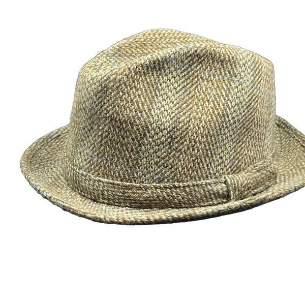 Vintage Beacon Hill brown blue tweed vintage fedora Size ONE SIZE - 1 Thumbnail