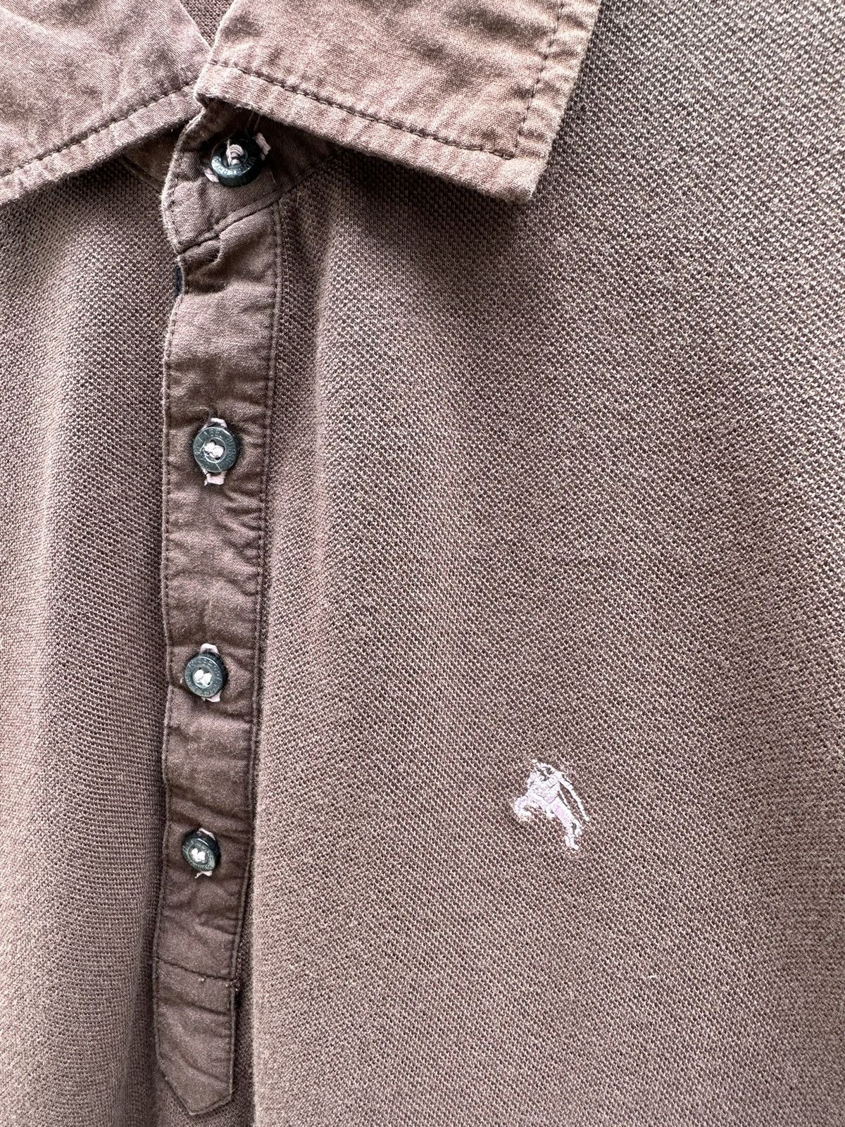 Burberry Burberry Black Label Novacheck Polo Tee A146 Size US S / EU 44-46 / 1 - 3 Thumbnail