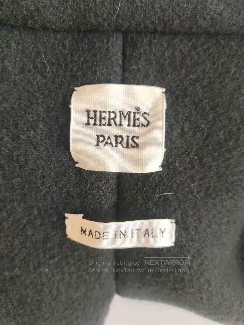 Hermes Hermes Black Belted Cashmere Coat Size XS / US 0-2 / IT 36-38 - 3 Thumbnail