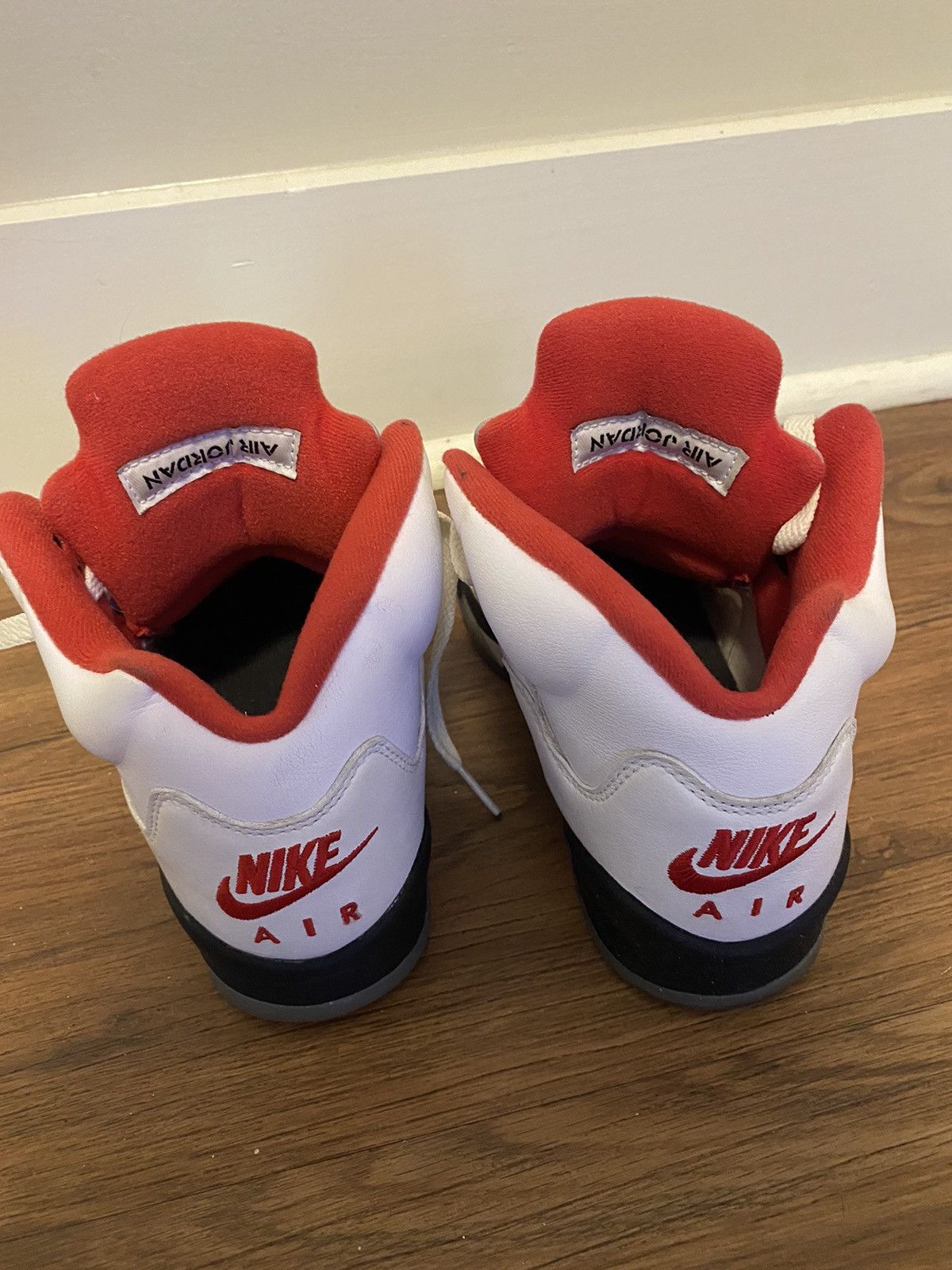 Jordan Brand × Nike Air Jordan 5 Retro 'Fire Red' 2020 - Size 4 Size US 5 / EU 37 - 9 Thumbnail