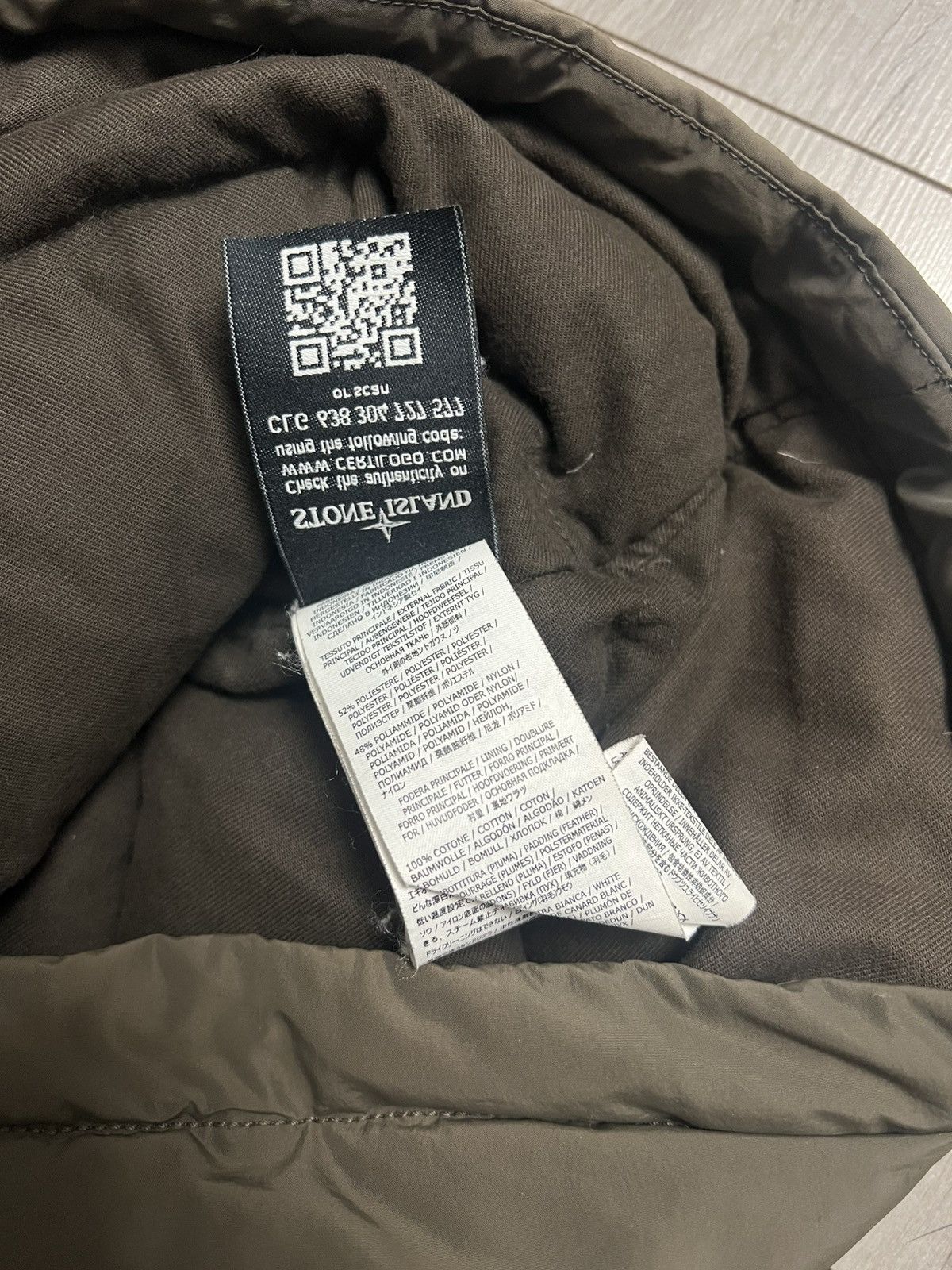 Stone Island Stone Island Micro Reps Down Jacket Brown Medium Size US M / EU 48-50 / 2 - 9 Thumbnail