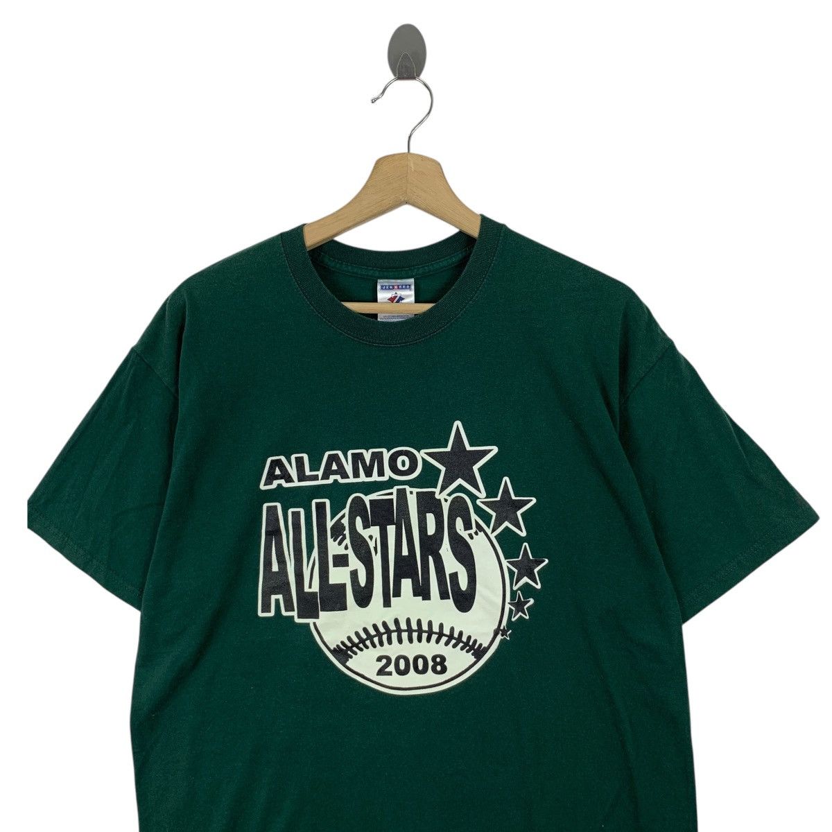 Vintage Vintage ALAMO ALL STARS 2008 Mustang Div Tee Shirt Top Size US M / EU 48-50 / 2 - 2 Thumbnail