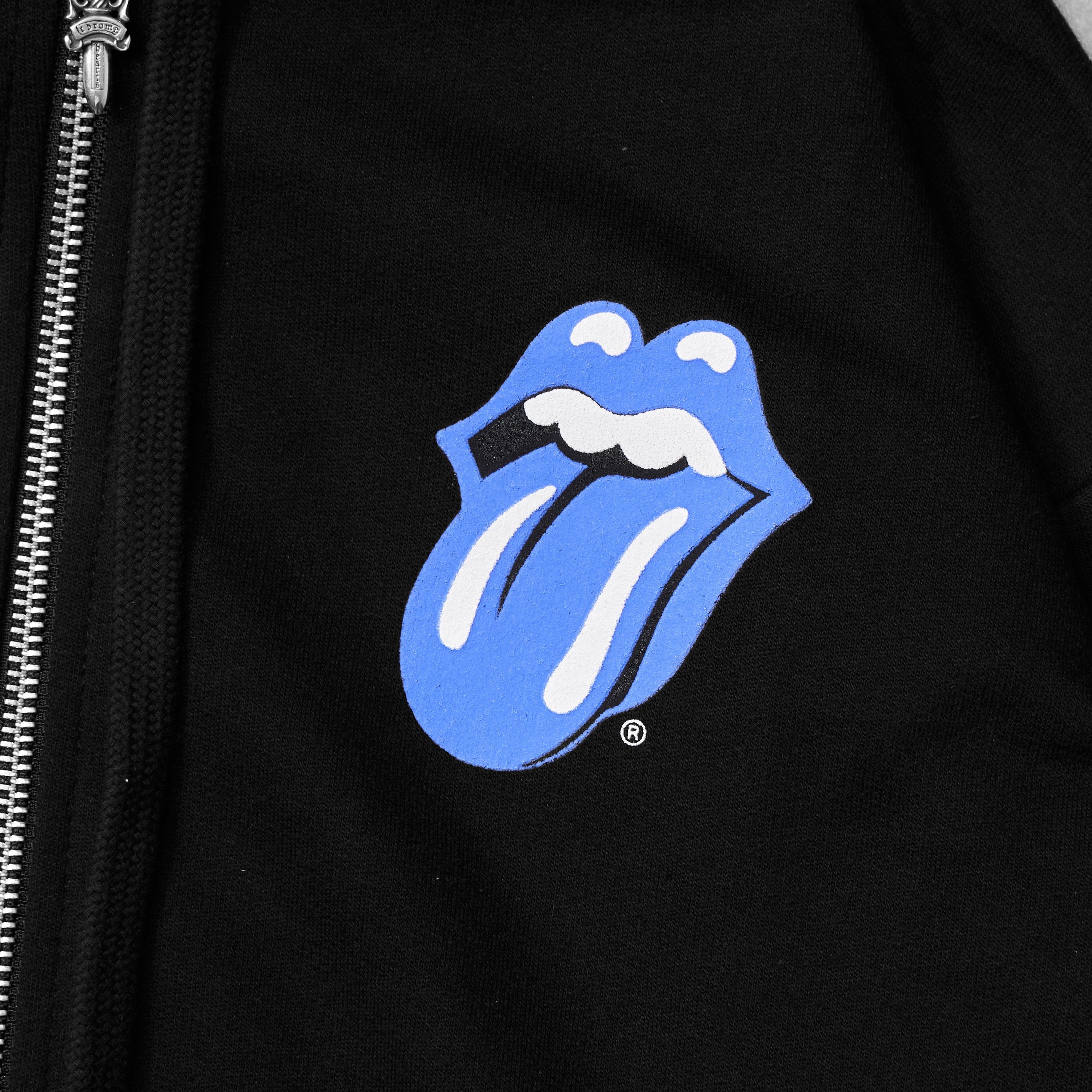 Chrome Hearts CHROME HEARTS Rolling Stones Blue Zip Up