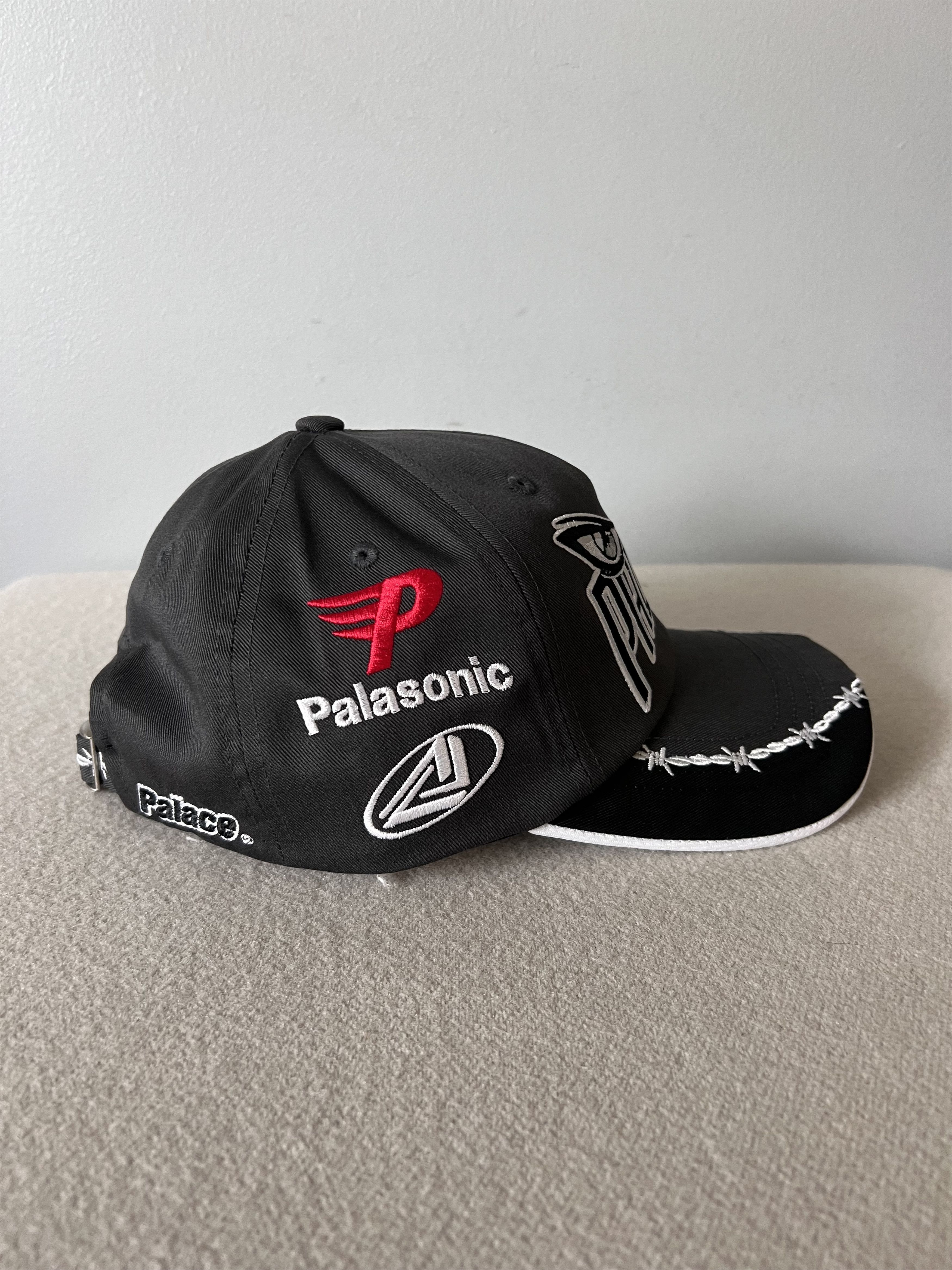 Palace Palace Skateboards Eyes 6 Panel Hat in Gray Size ONE SIZE - 3 Thumbnail