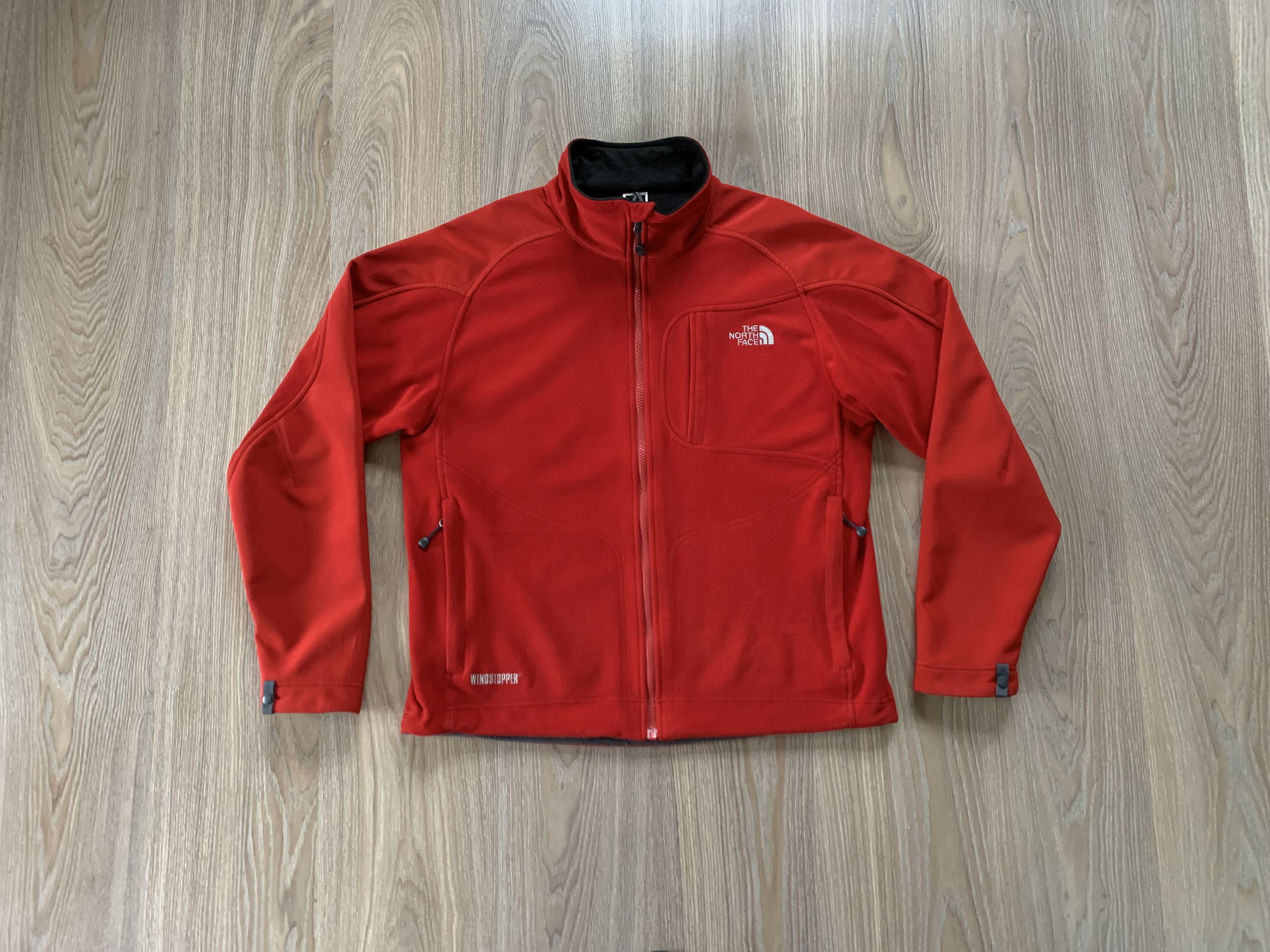 The North Face × Vintage The North Face Fleece Windspopper Red Vintage Jacket Size US M / EU 48-50 / 2 - 9 Thumbnail