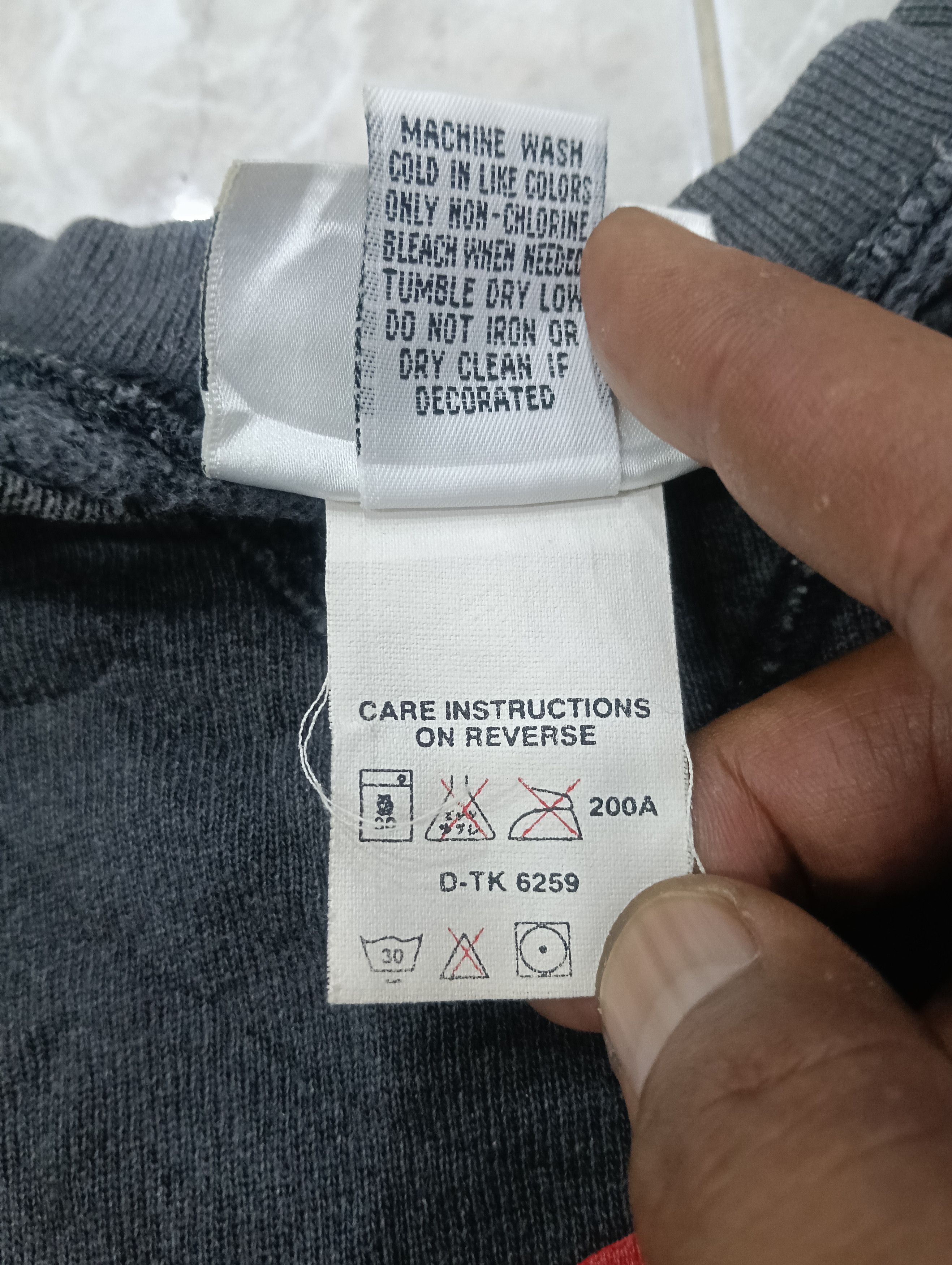 DKNY Vintage Spellout DKNY Sweat Size US XXL / EU 58 / 5 - 7 Thumbnail