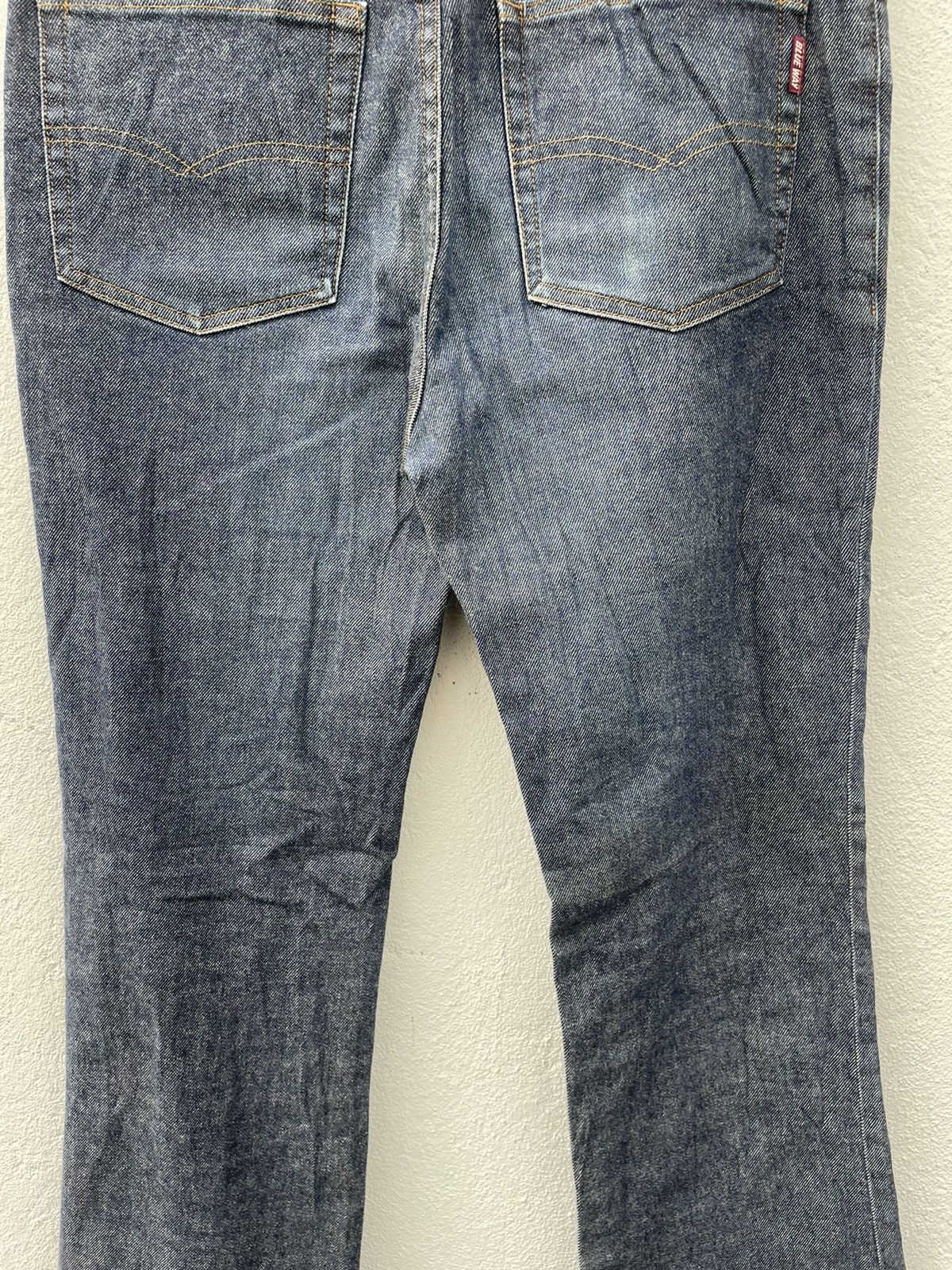 Japanese Brand Japan Brand Blue Way Flare Jeans Size US 31 - 9 Thumbnail