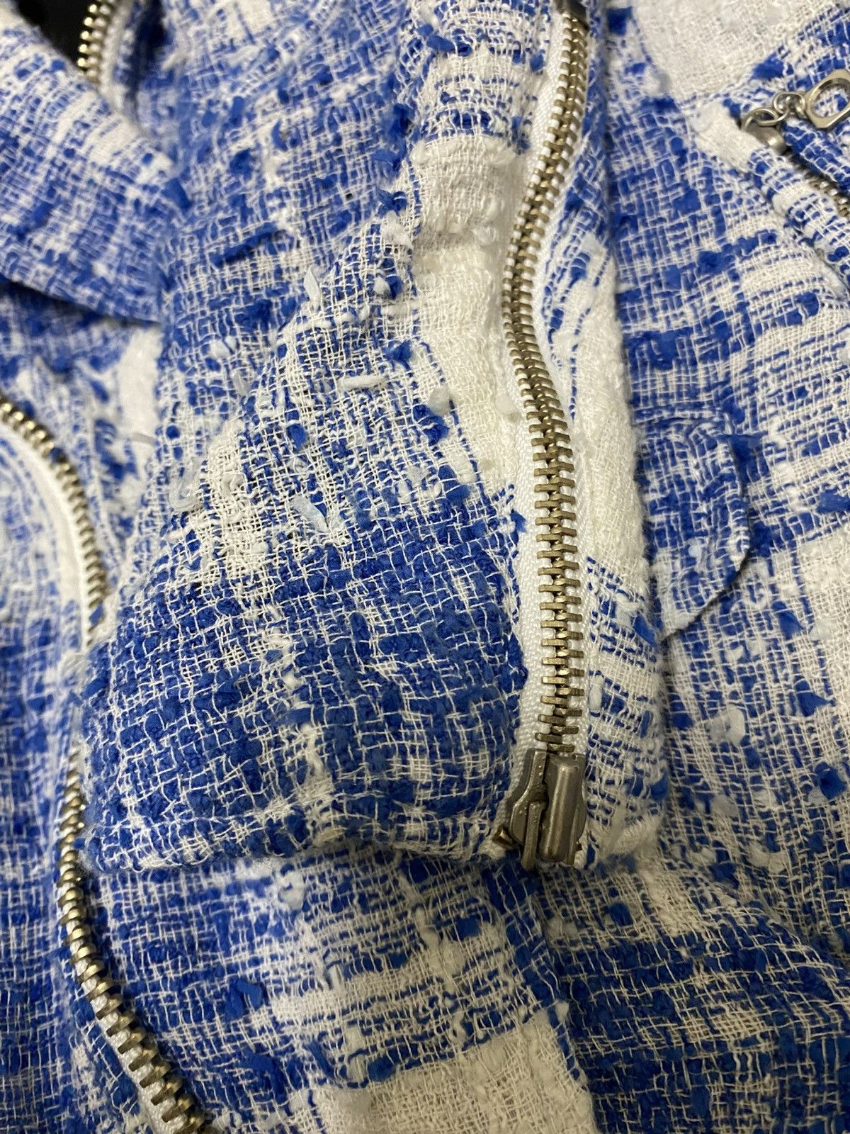 Japanese Brand × Maison MIHARA YASUHIRO 🔥 MIHARAYASUHIRO Distressed Bikers “Women” Jacket (C4) Size XS / US 0-2 / IT 36-38 - 10 Thumbnail