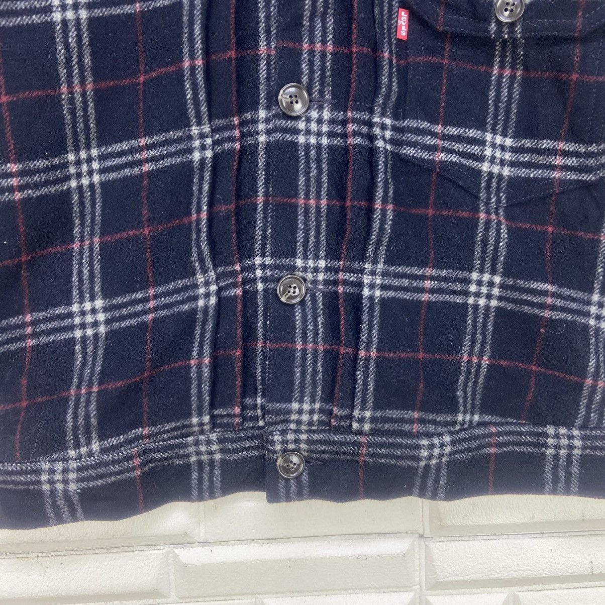 Levi's Levi’s Type 1 Buckle Back Wool Trucker Jacket Size US S / EU 44-46 / 1 - 15 Thumbnail
