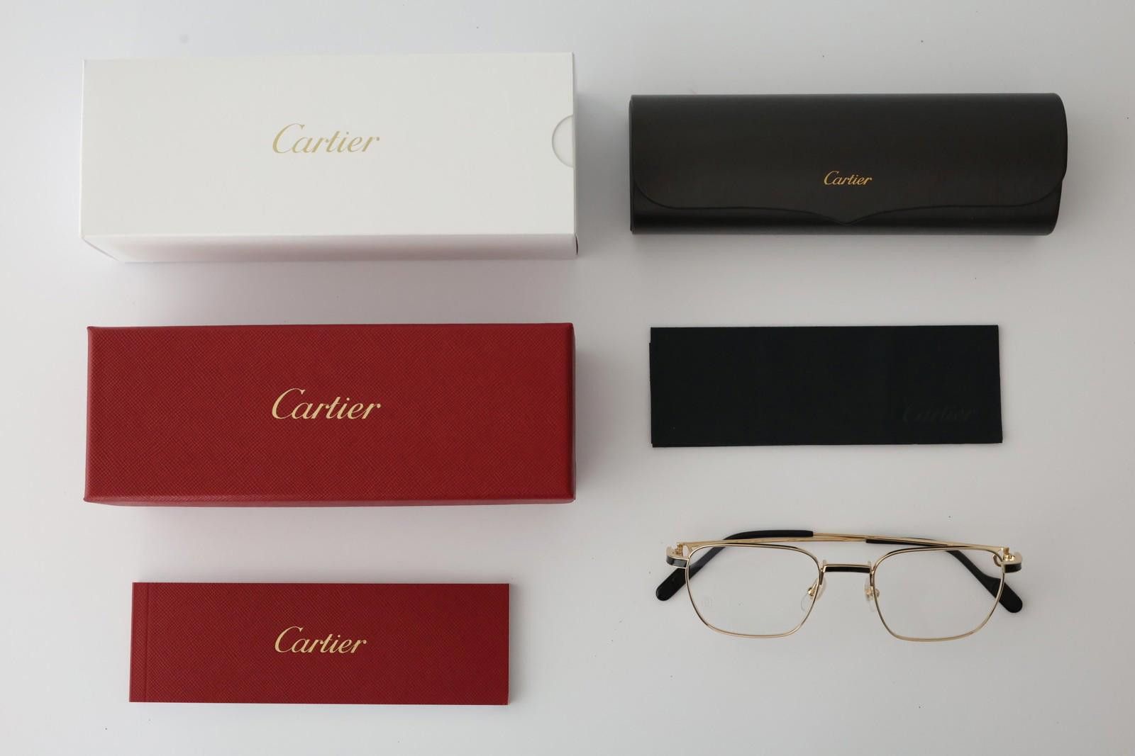 Cartier New Cartier eyewear optical eyeglasses CT0518O 001 gold Size ONE SIZE - 2 Thumbnail