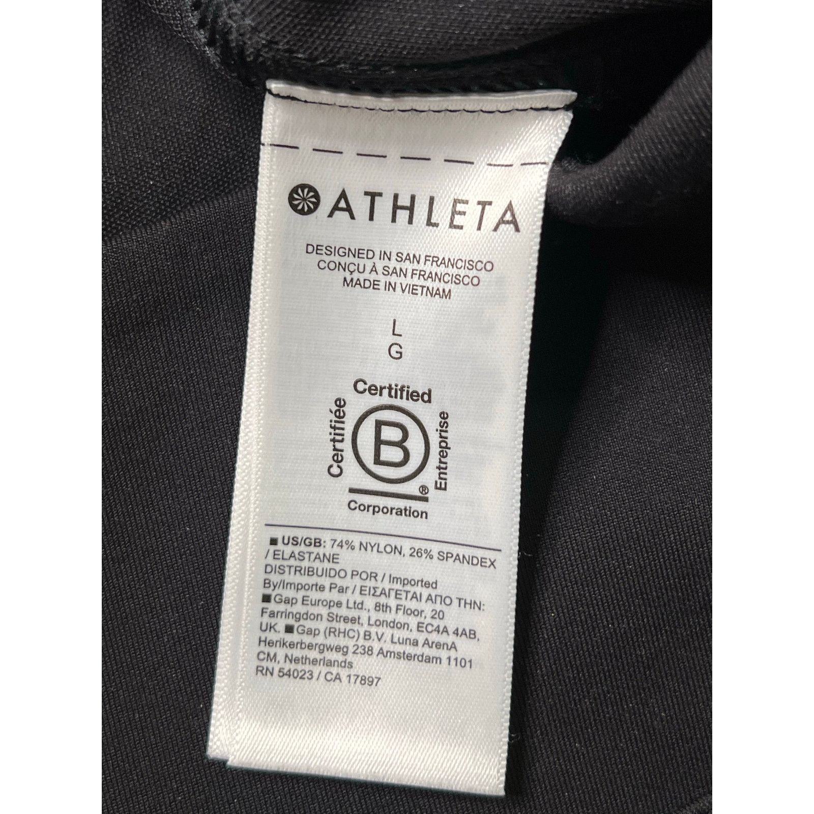 Athleta Athleta Delancey Straight Cargo Pants Womens Large Black Size 31" - 5 Thumbnail