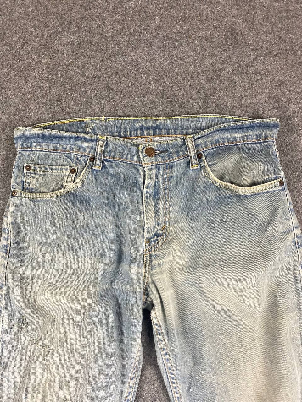 Levi's levis 511 slim distressed denim nice design Size US 36 / EU 52 - 10 Thumbnail