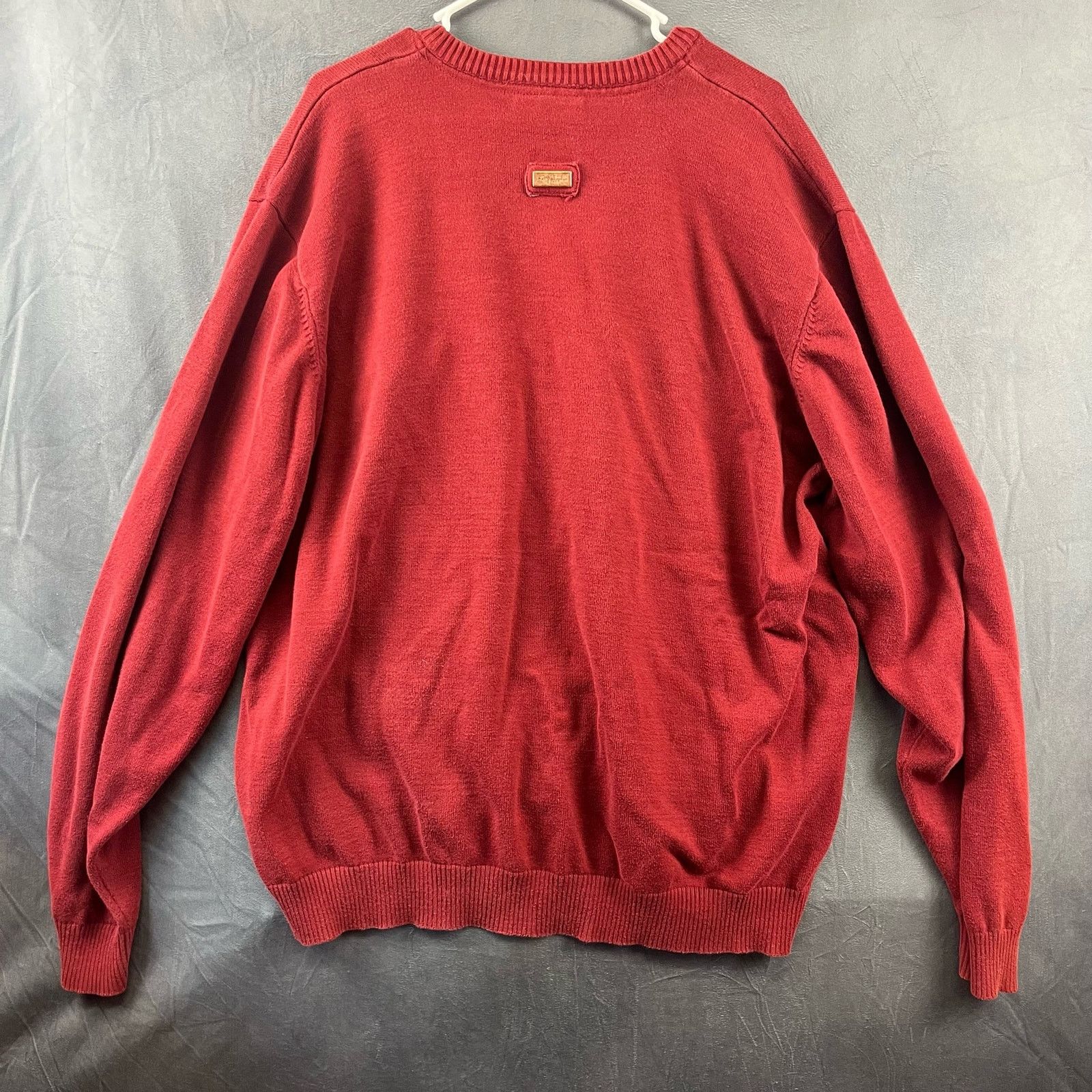 LRG Mens 4XL Vintage LRG Slow & Low Sweater Maroon Embroidered Size US XXL / EU 58 / 5 - 2 Thumbnail
