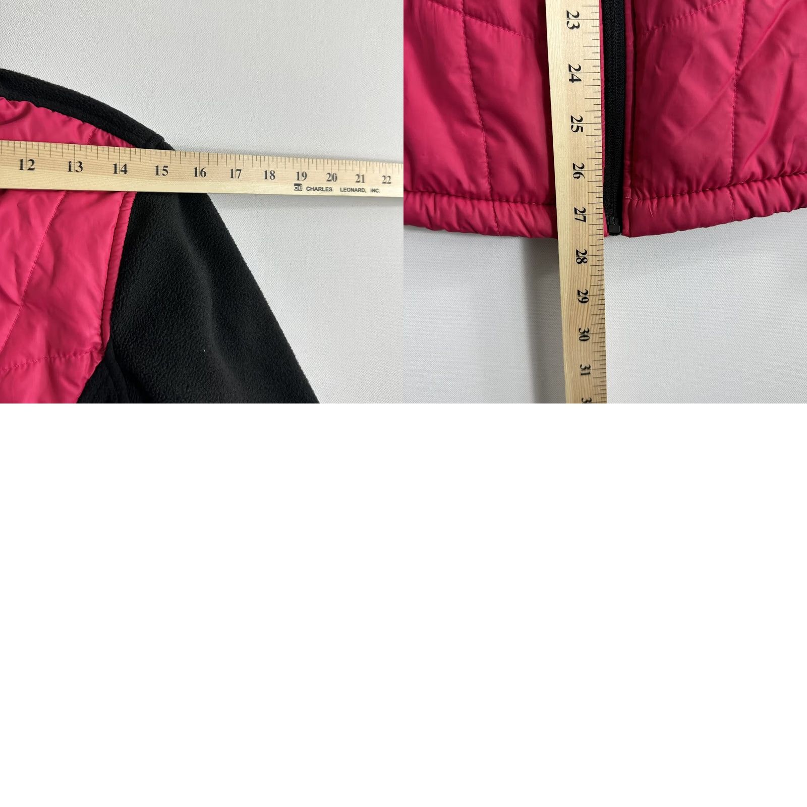 New Balance New Balance Womens Pink Premium Microfleece & Quilted Shell Zip Jacket Size M Size M / US 6-8 / IT 42-44 - 8 Thumbnail