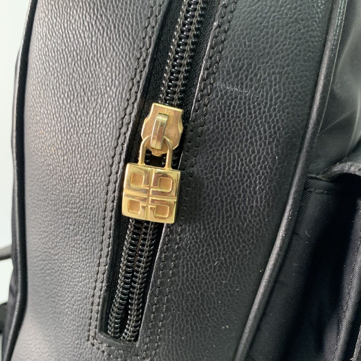 Givenchy Givenchy Black Canvas Backpack Bag Size ONE SIZE - 7 Thumbnail