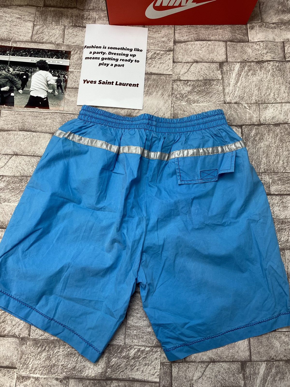Vintage × Yves Saint Laurent Yves Saint Laurent Vintage Nylon Reflective style M Size US 32 / EU 48 - 9 Thumbnail