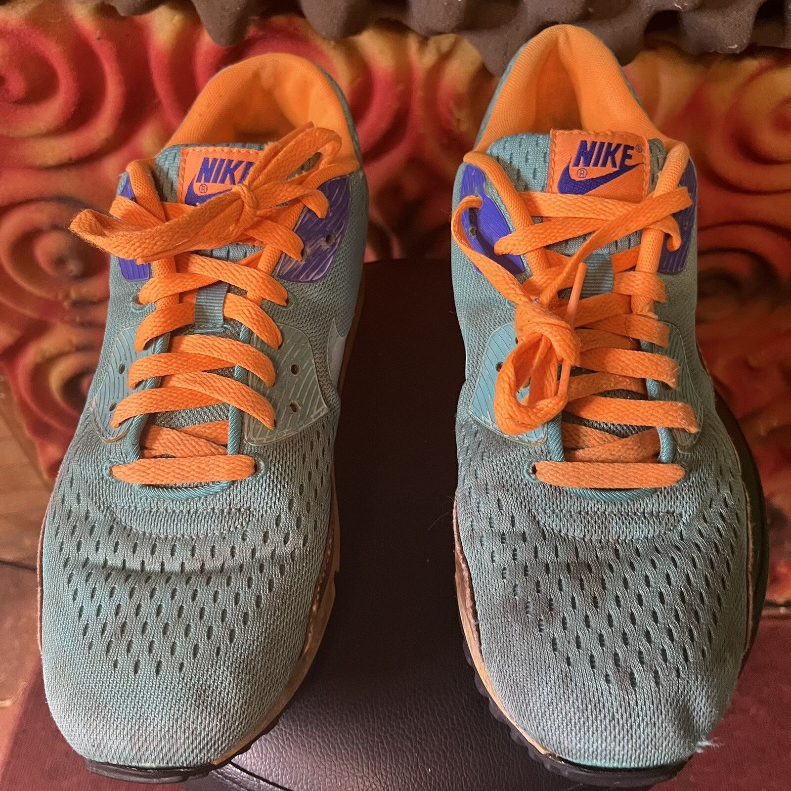 Nike Nike Men's Air Max 90 EM Sneakers Blue Multi Size 9.5 Size US 9.5 / EU 42-43 - 2 Thumbnail