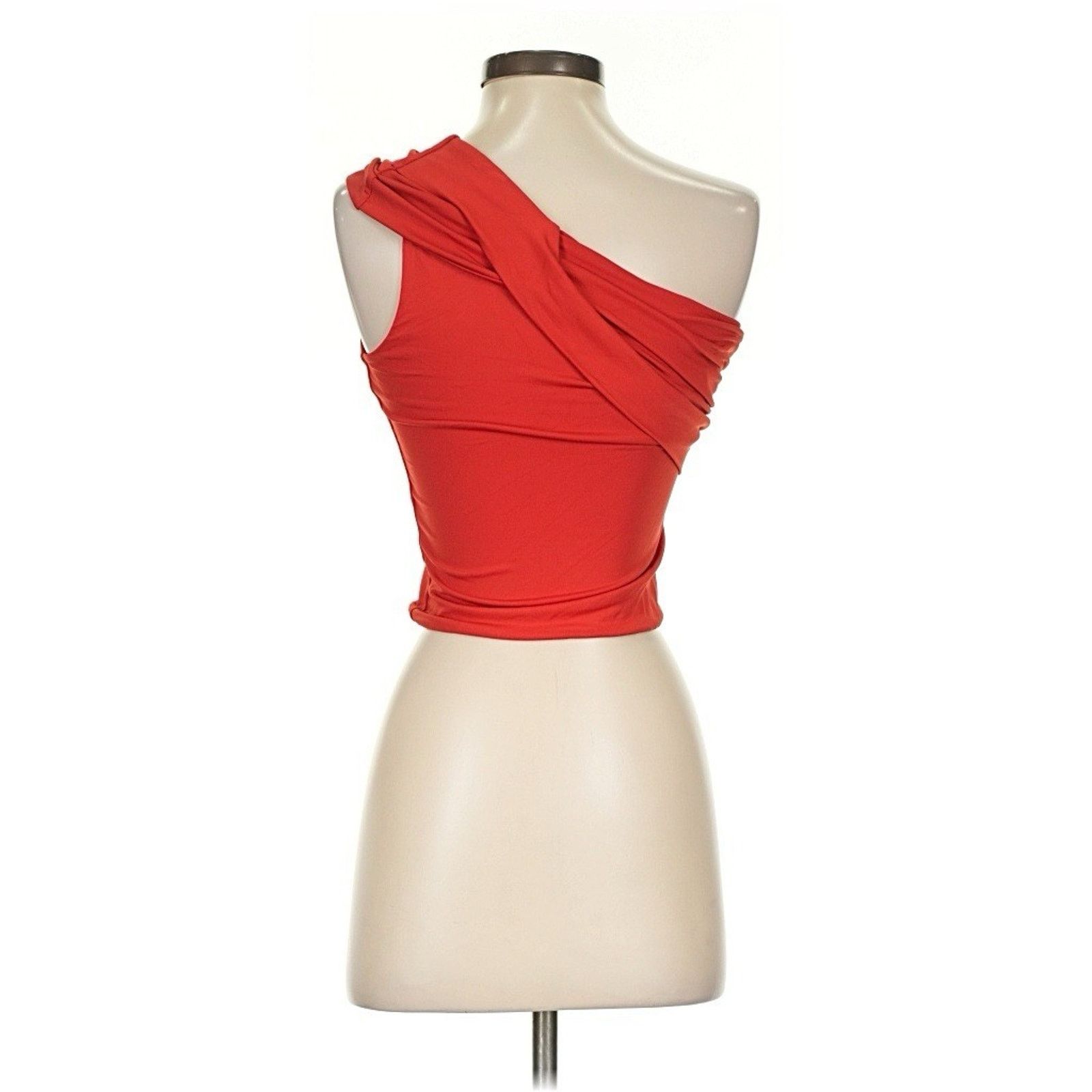 Other Meshki Red One Shoulder Draped Top M Size M / US 6-8 / IT 42-44 - 3 Thumbnail