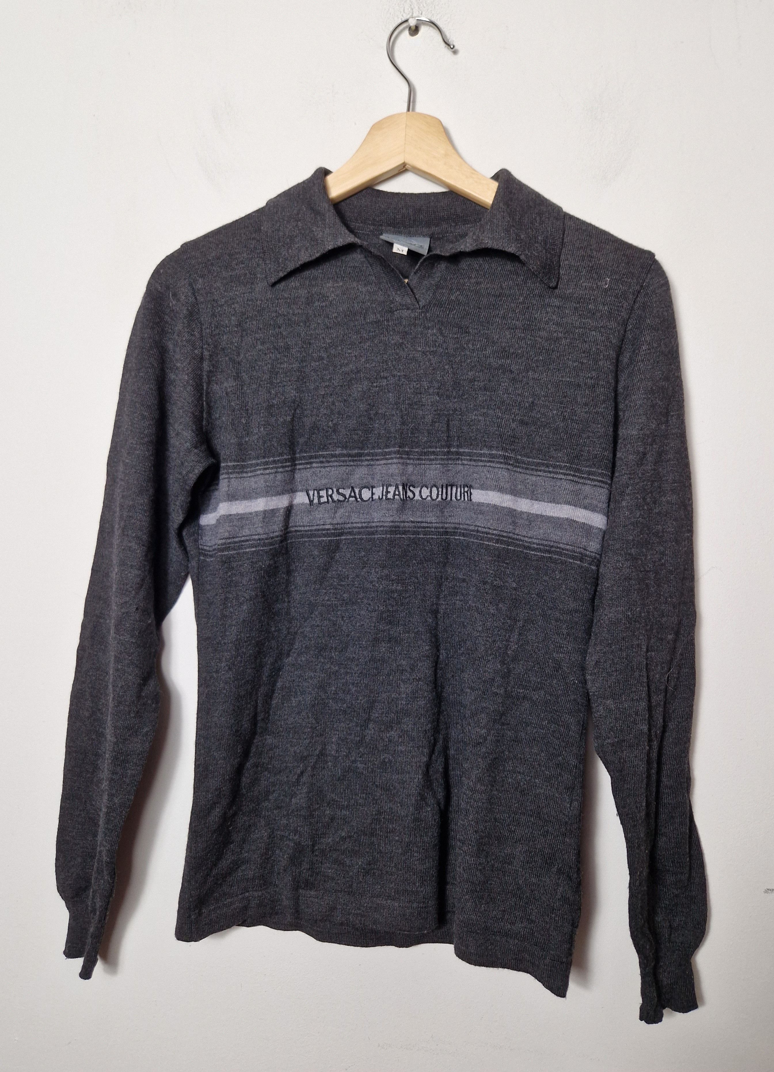 Versace × Versace Jeans Couture × Vintage Versace vintage sweater Size S / US 4 / IT 40 - 1 Thumbnail