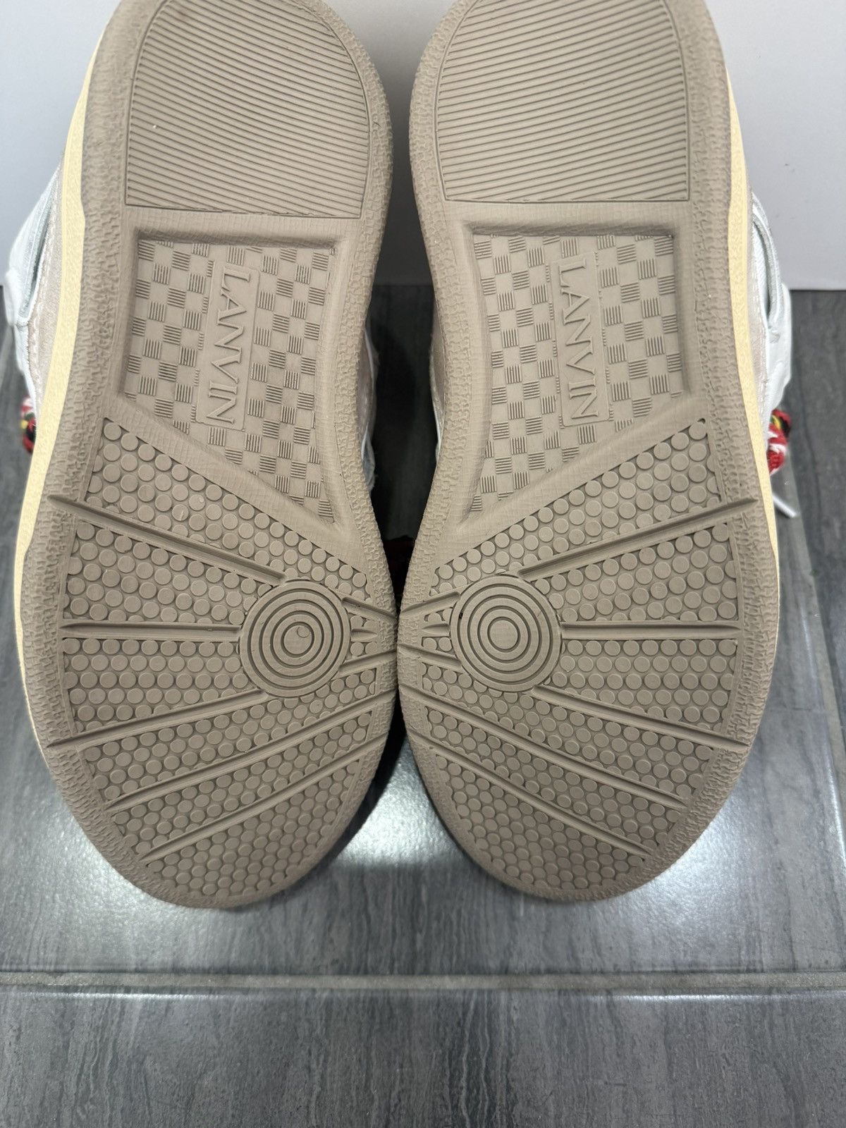Lanvin Lanvin leather curb sneakers Size US 8 / IT 38 - 7 Thumbnail