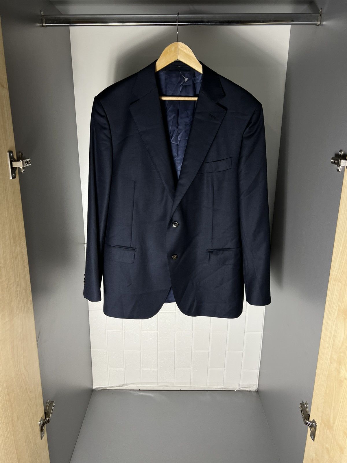 Suitsupply VERY RARE SUITSUPPLY ITALIAN DESIGNER BLAZER CLASSIC CASUAL Size 46S - 9 Thumbnail