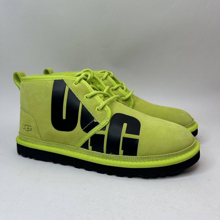 Ugg UGG Neumel Chopd Chukka Boots “Key Lime/Grinch” 2023 | Grailed