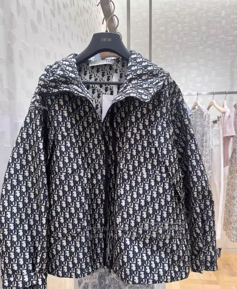 Dior Dior 24 autumn and winter full logo coat Size XS / US 0-2 / IT 36-38 - 7 Thumbnail