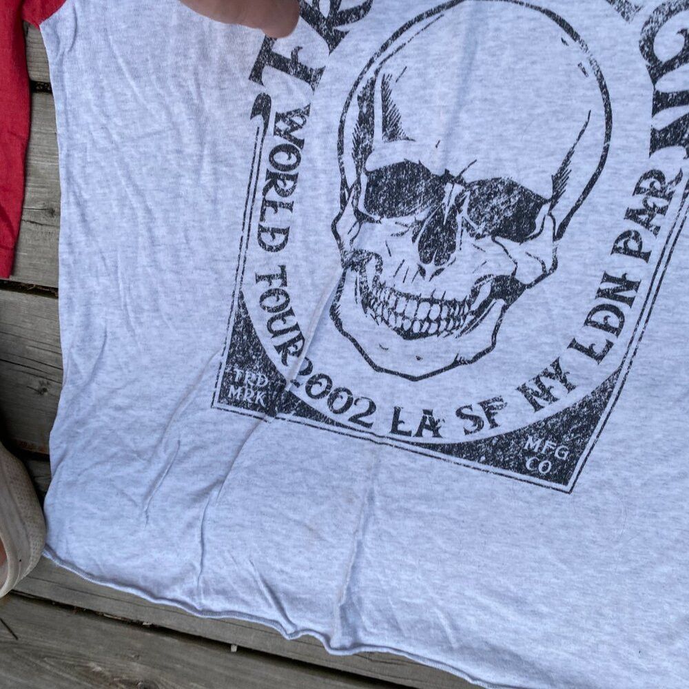 True Religion × Vintage True Religion Graphic T Shirt Skull Long Sleeve XL Size US XL / EU 56 / 4 - 4 Thumbnail