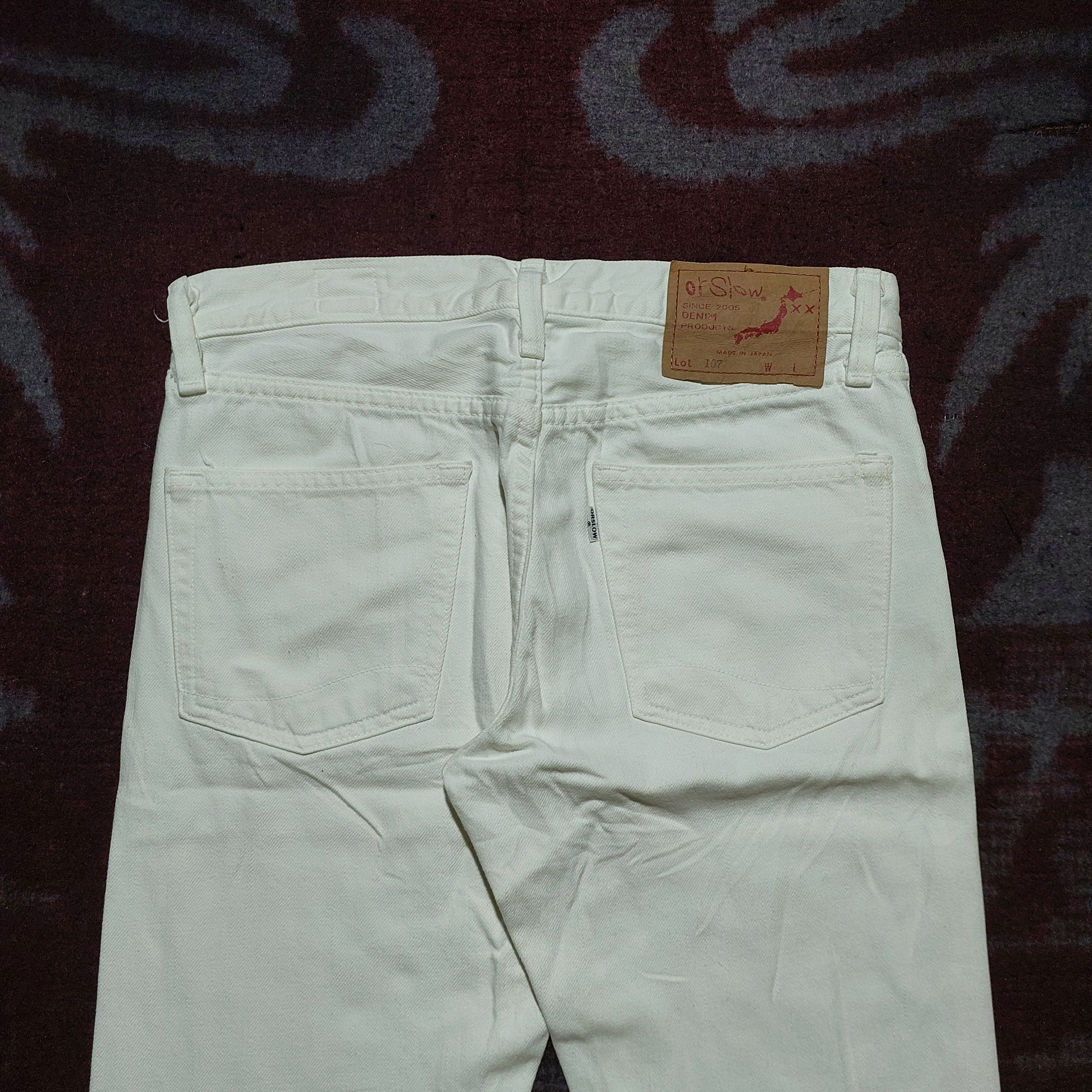 Orslow Japanese Orslow Lot 107 White Denim Size US 29 - 5 Thumbnail
